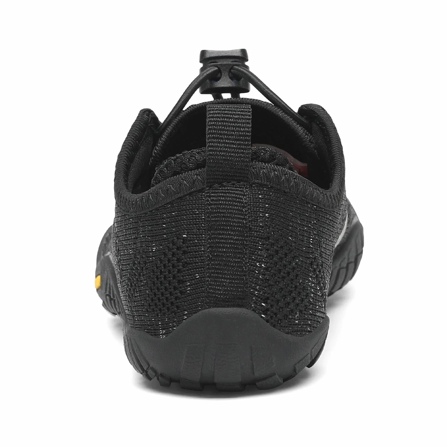 SAGUARO Dziecięce buty do noszenia bez skarpet, oddychające, antypoślizgowe, lekkie, miękkie buty sportowe, buty do biegania, rozmiary 24-36, czarny, 25 EU