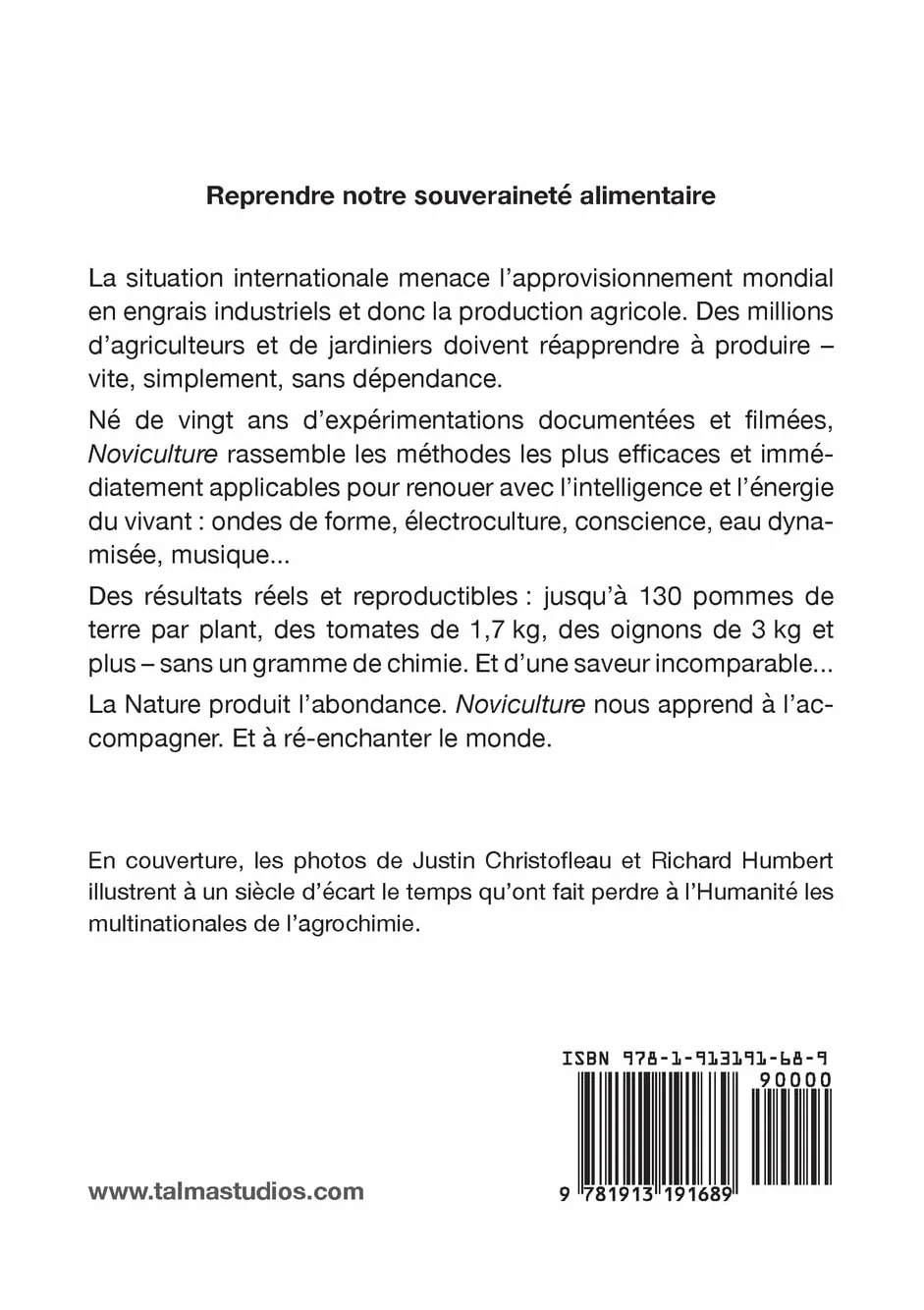 Noviculture - Récoltes géantes et savoureuses: par l'électroculture, les pyramides, la conscience, la musique... (et sans la chimie)