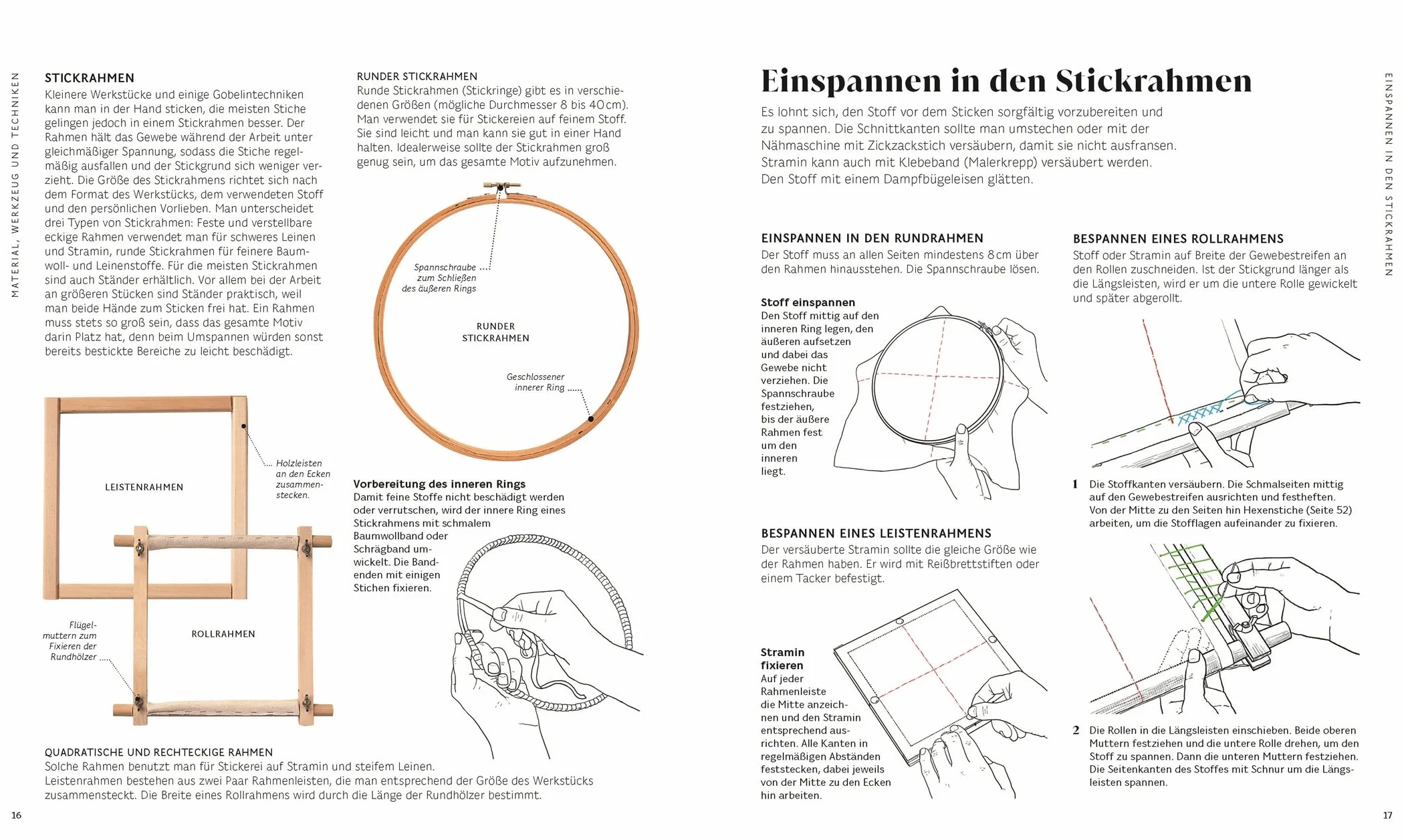 Sticken: Alle Techniken und über 200 Muster. Das große Stickbuch mit illustrierten Anleitungen und Material-Tipps
