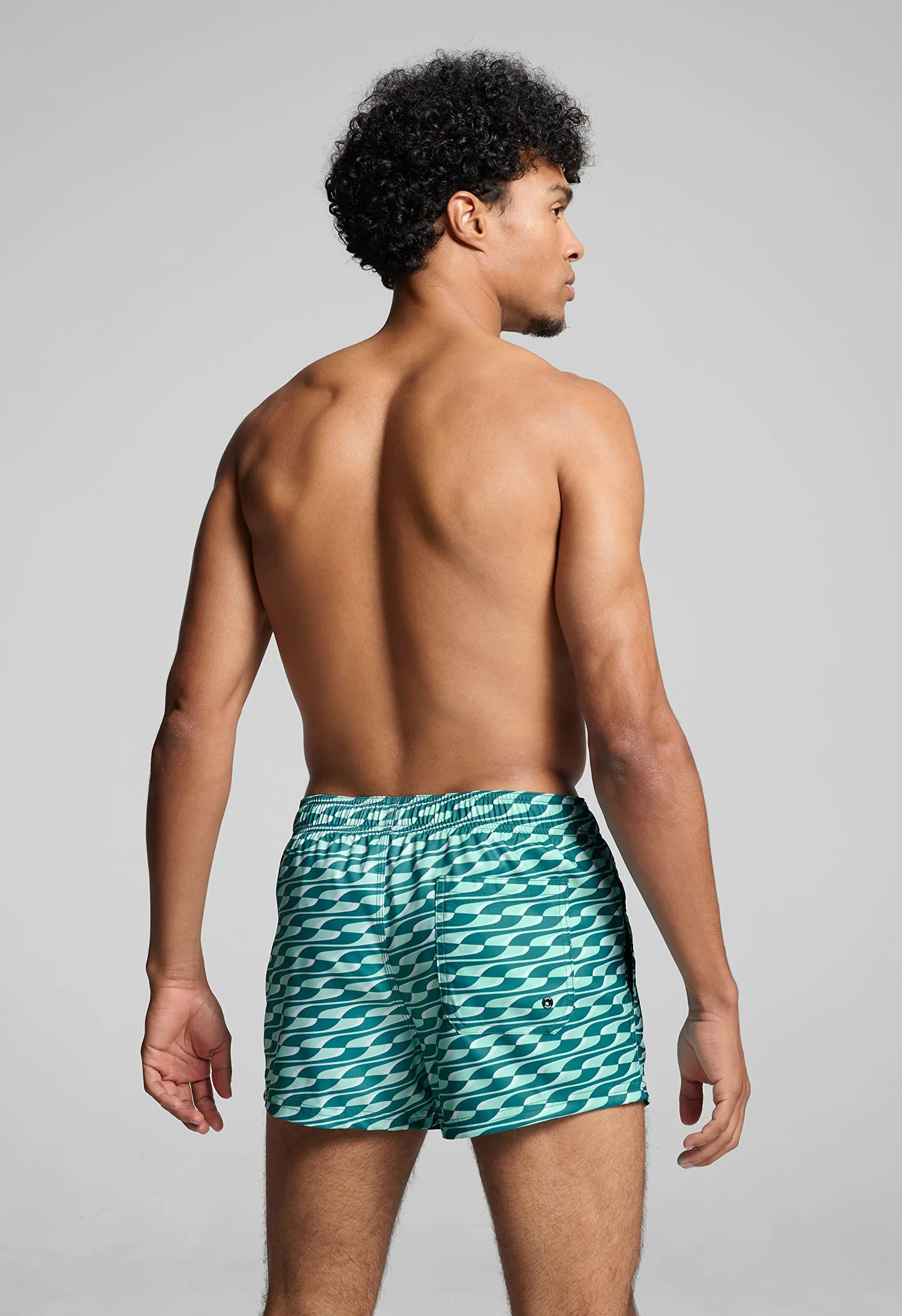 PUMA Szorty męskie, Teal Mint Combo, M