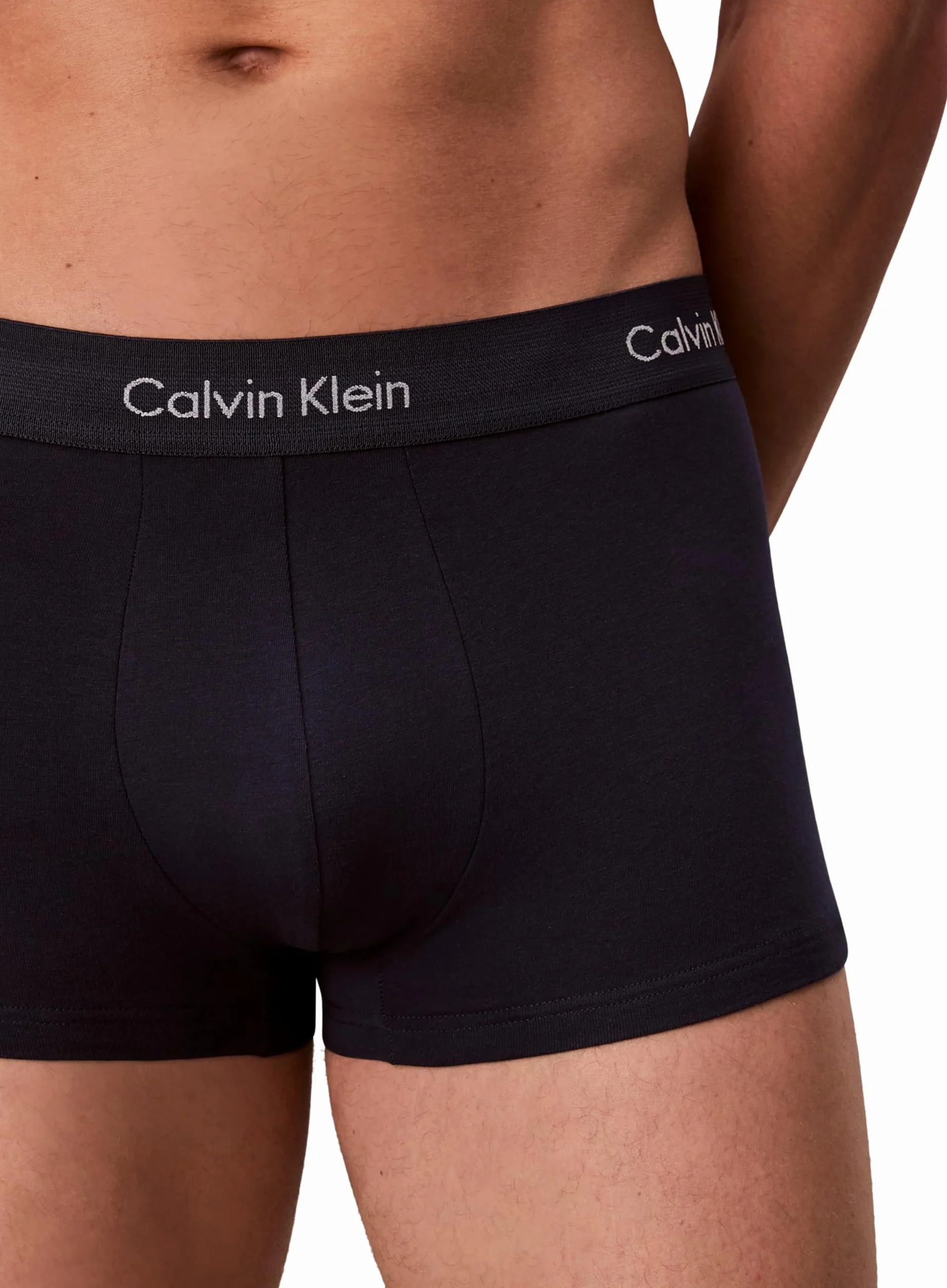 Calvin Klein Kufry męski Cotton Stretch Multipack Low Rise Trunks (3 w zestawie)