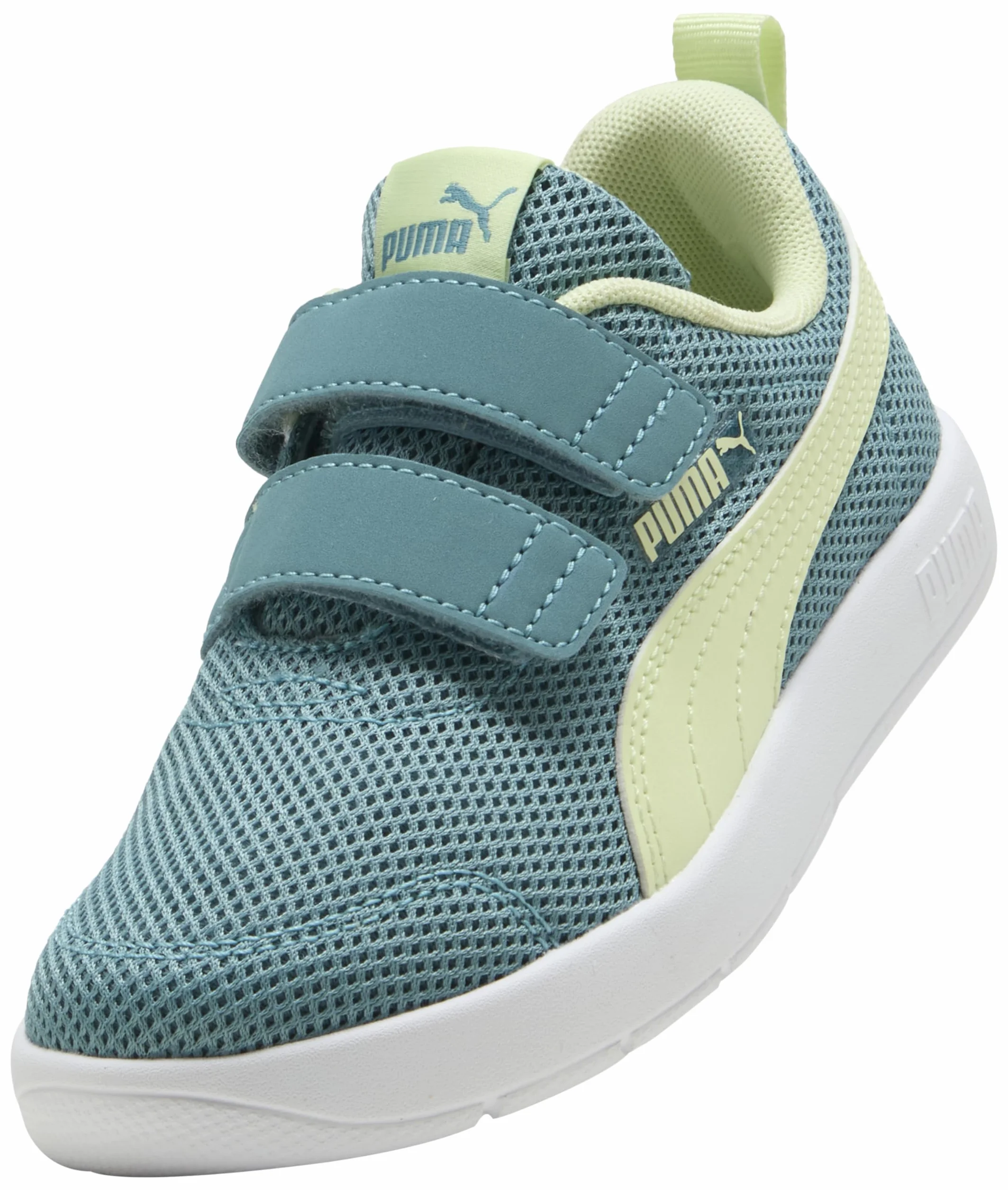 PUMA Unisex Courtflex V3 Mesh Ps Sneaker dziecięce
