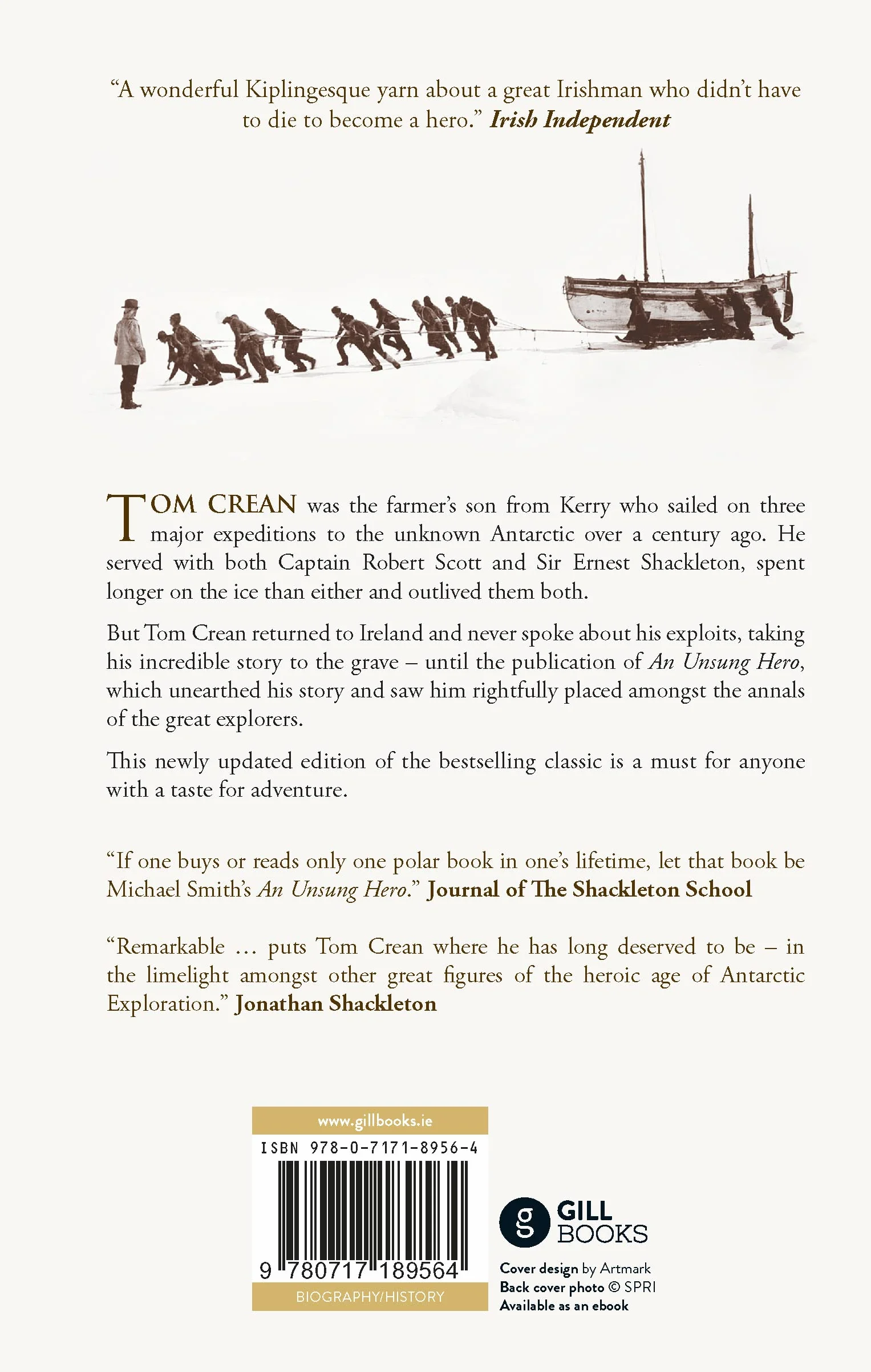 An Unsung Hero: Tom Crean: Antarctic Survivor – 20th anniversary illustrated edition