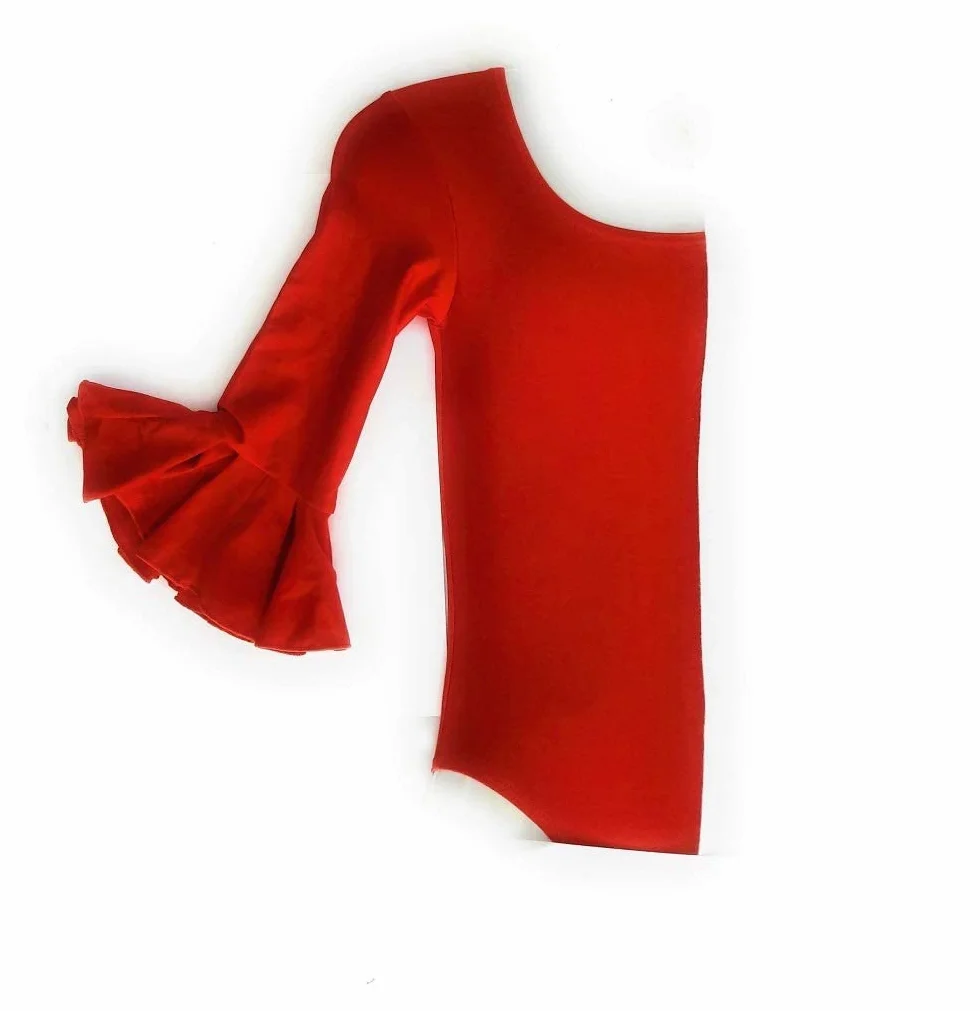 Czerwone body do Flamenco i tańca
