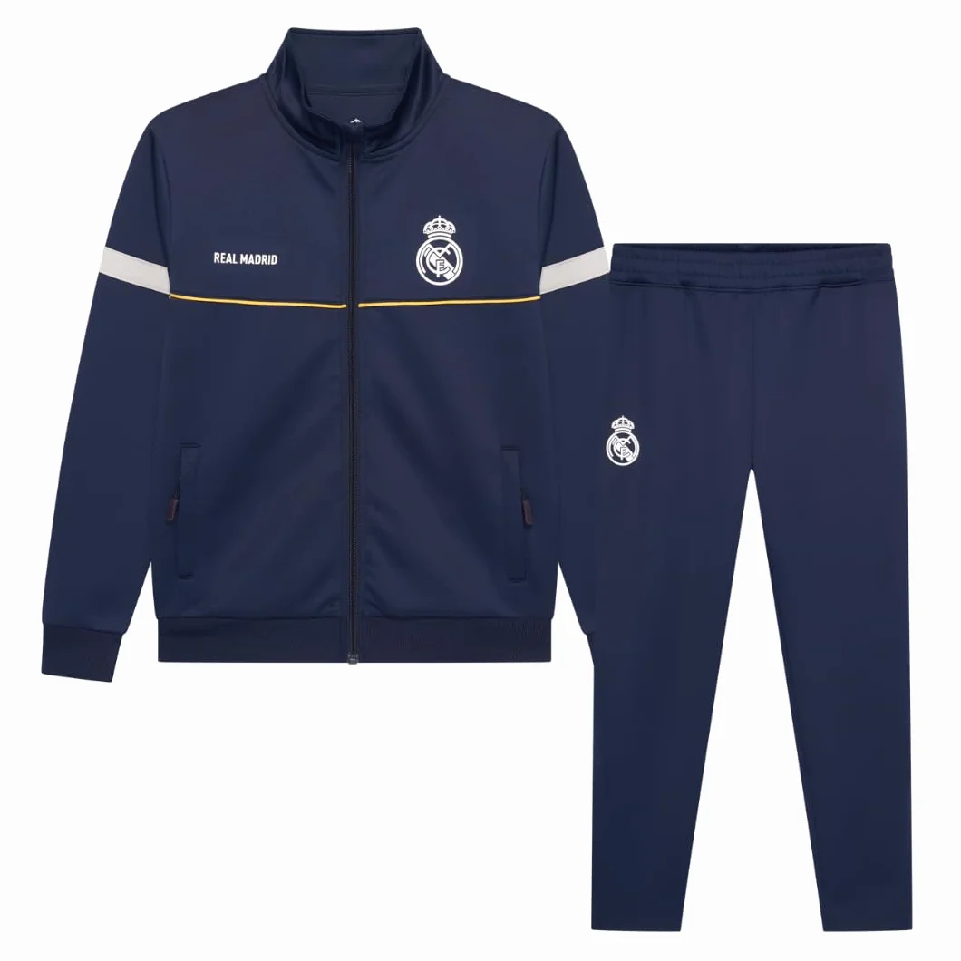 Dres treningowy Real Madrid niebieski dla dzieci - Rozmiar 116 do 164 - Zestaw dziecięcy Real Madrid - Produkt oficjalny