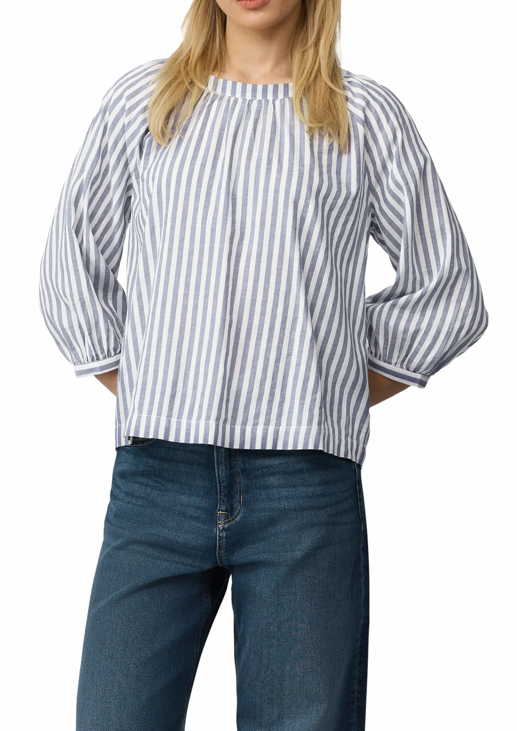 s.Oliver Damska bluza w paski Carmen, 55G7, 38
