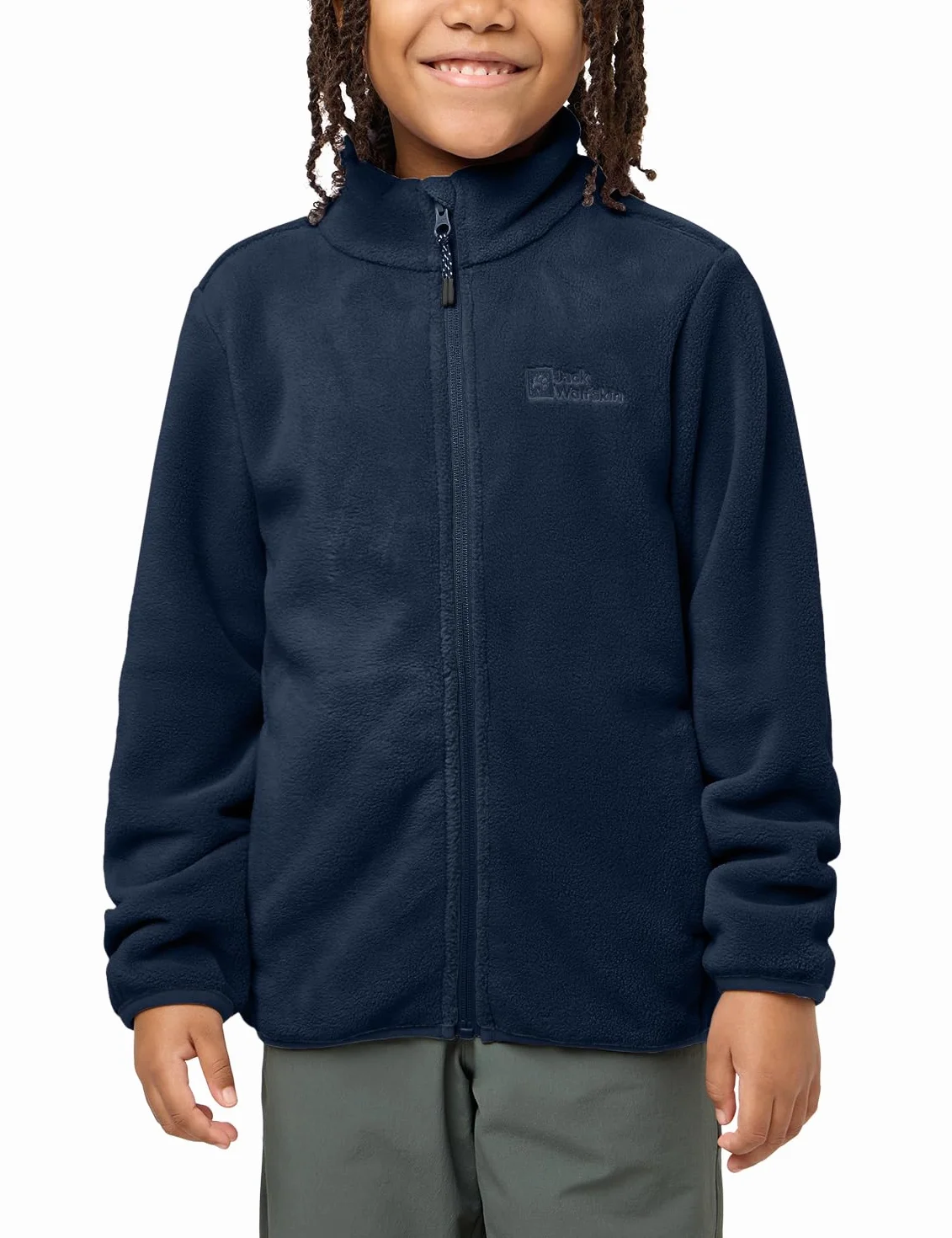Jack Wolfskin Kurtka polarowa Chłopcy Winterstein Jacket K