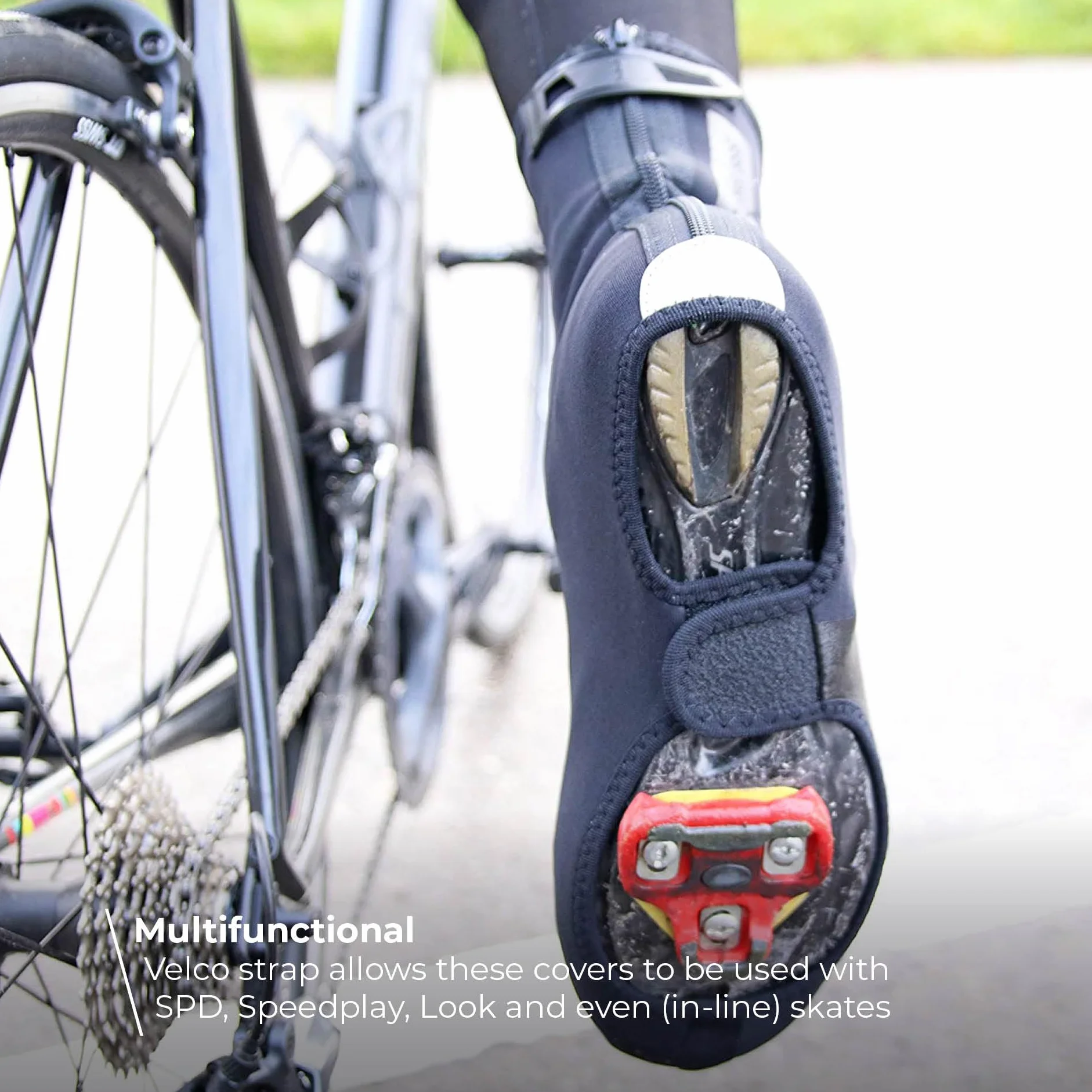 BBB Uniseks Heavyduty OssHeavyDuty ochraniacze na buty dla rowerzystów wyścigowych