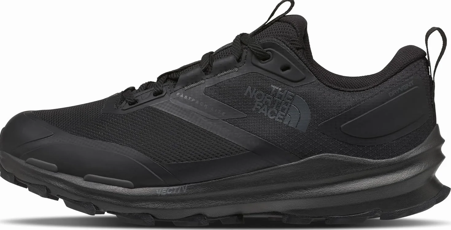 The North Face - Męskie Buty Wędrówkowe Vectiv Fastpack Lite - Wodoodporne, Oddychające, Lekkie - TNF BLACK/ANTHRACITE GR