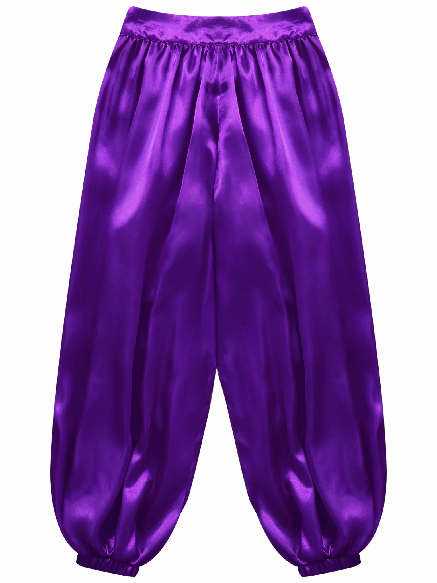 Dziecięce spodnie do tańca brzucha, rozciągliwe, haremki, wysoki stan, spodnie do tańca, luźne, slim fit, spodnie alladynki, legginsy, kostium karnawałowy