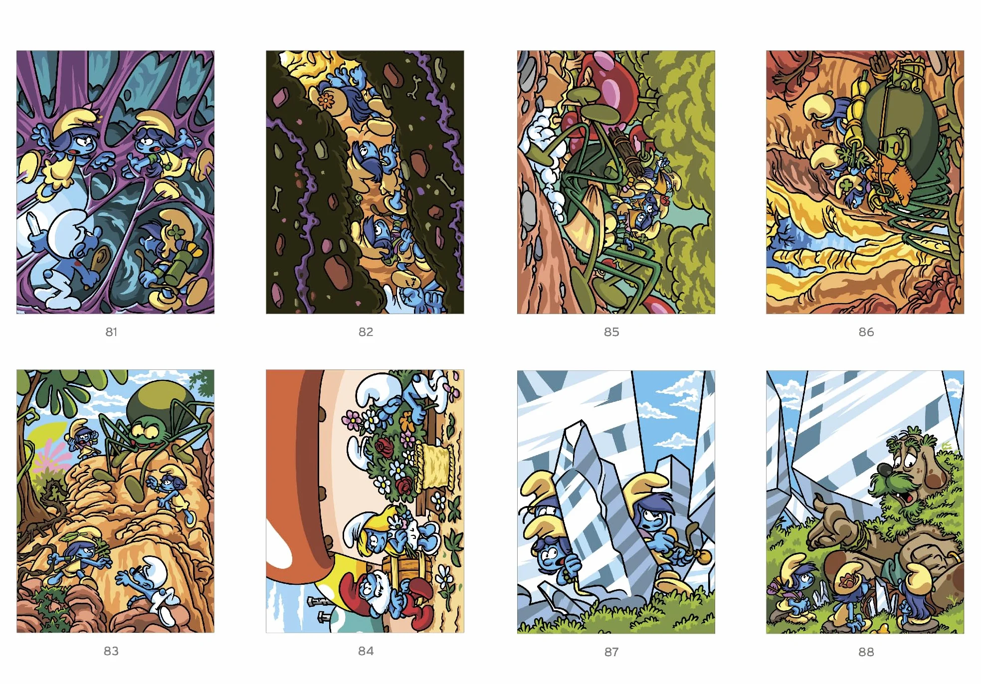 Coloriages mystères - Schtroumpfs Tome 2