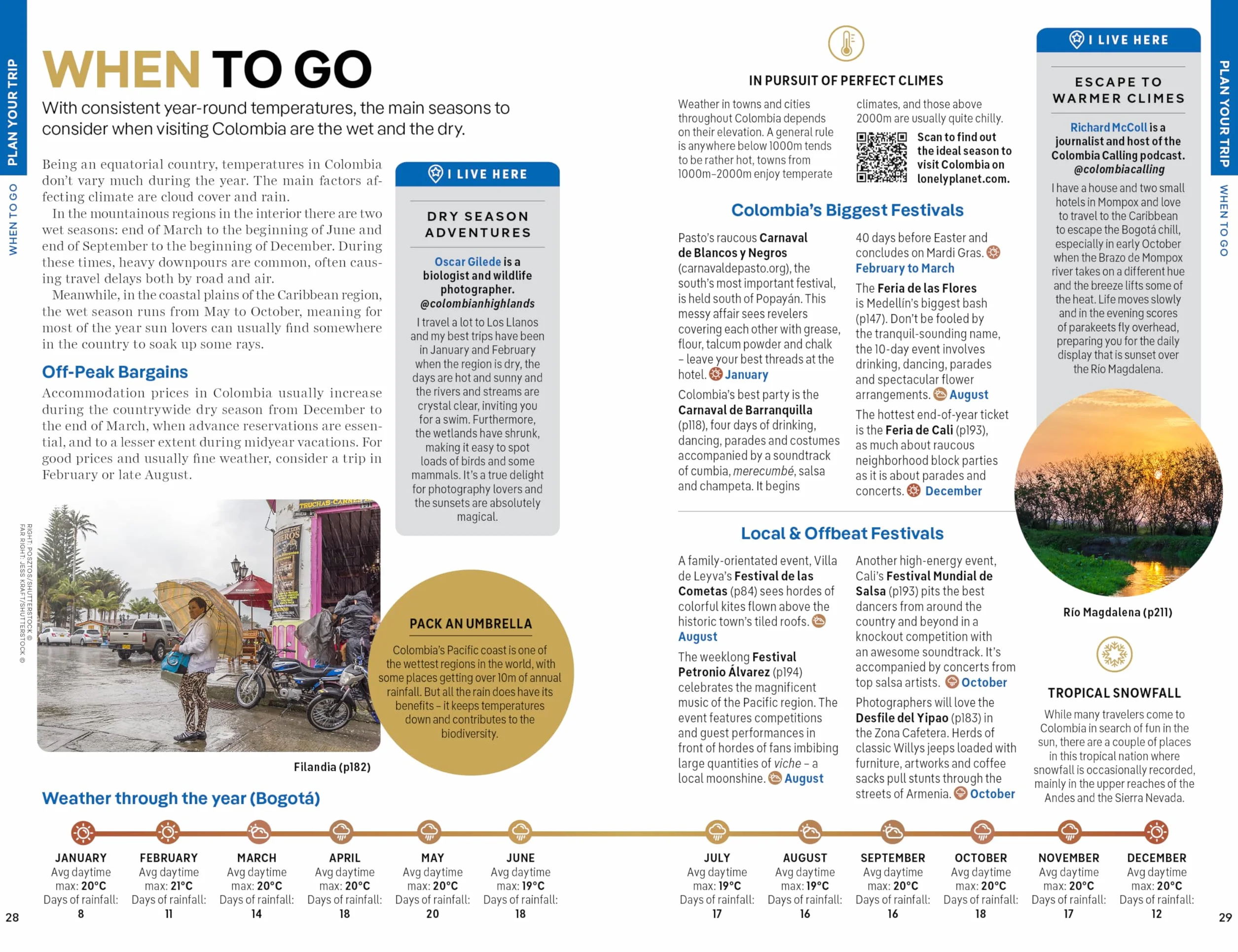 Colombia 10ed - Anglais: Detailed Itineraries Travel Like a Local Insider Tips Covers Bogota, Caribbean Coast, Medellin, Cali, Amazon Basin, and More