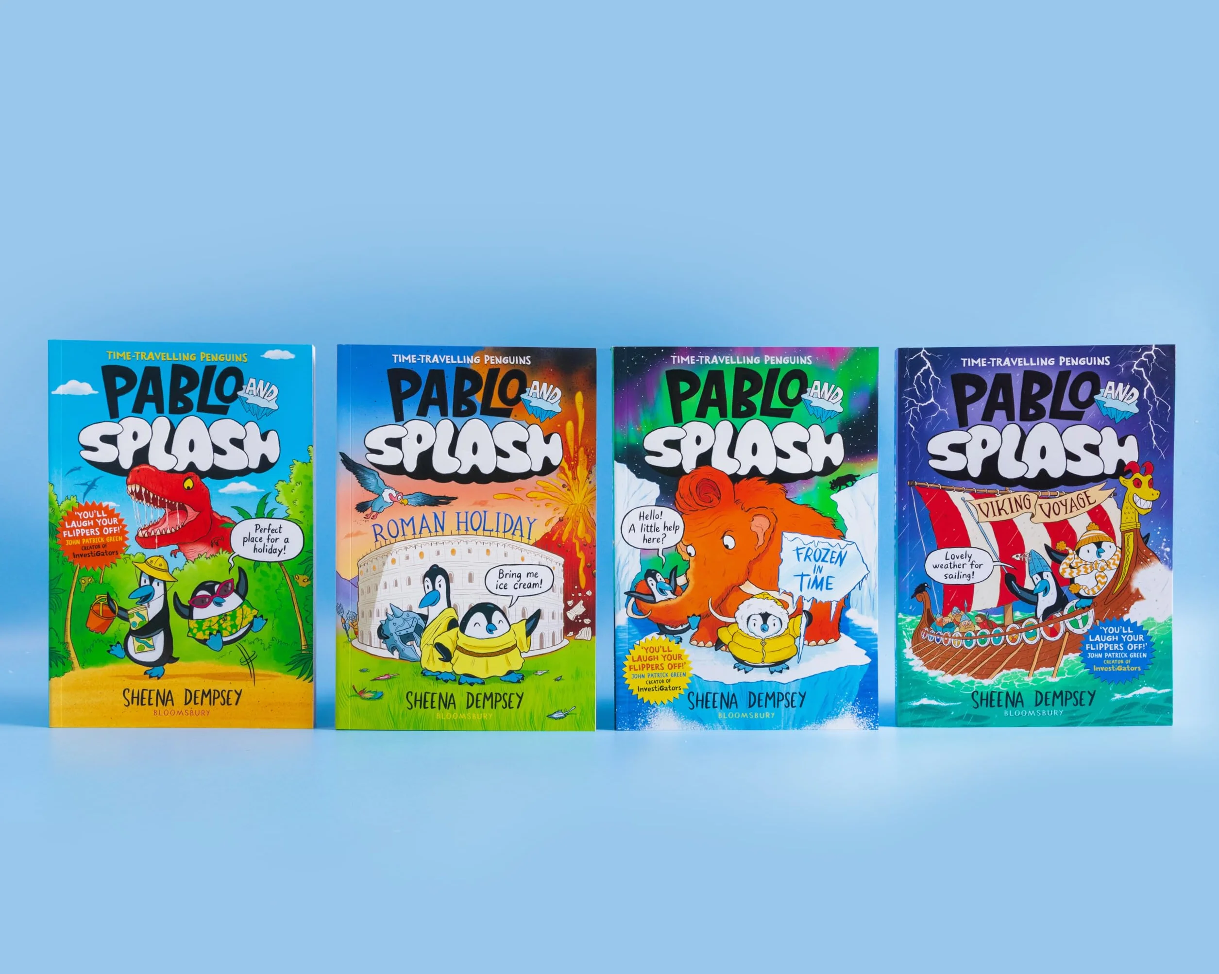 Pablo and Splash: Frozen in Time: The hilarious kids' graphic novel series about time-travelling penguins