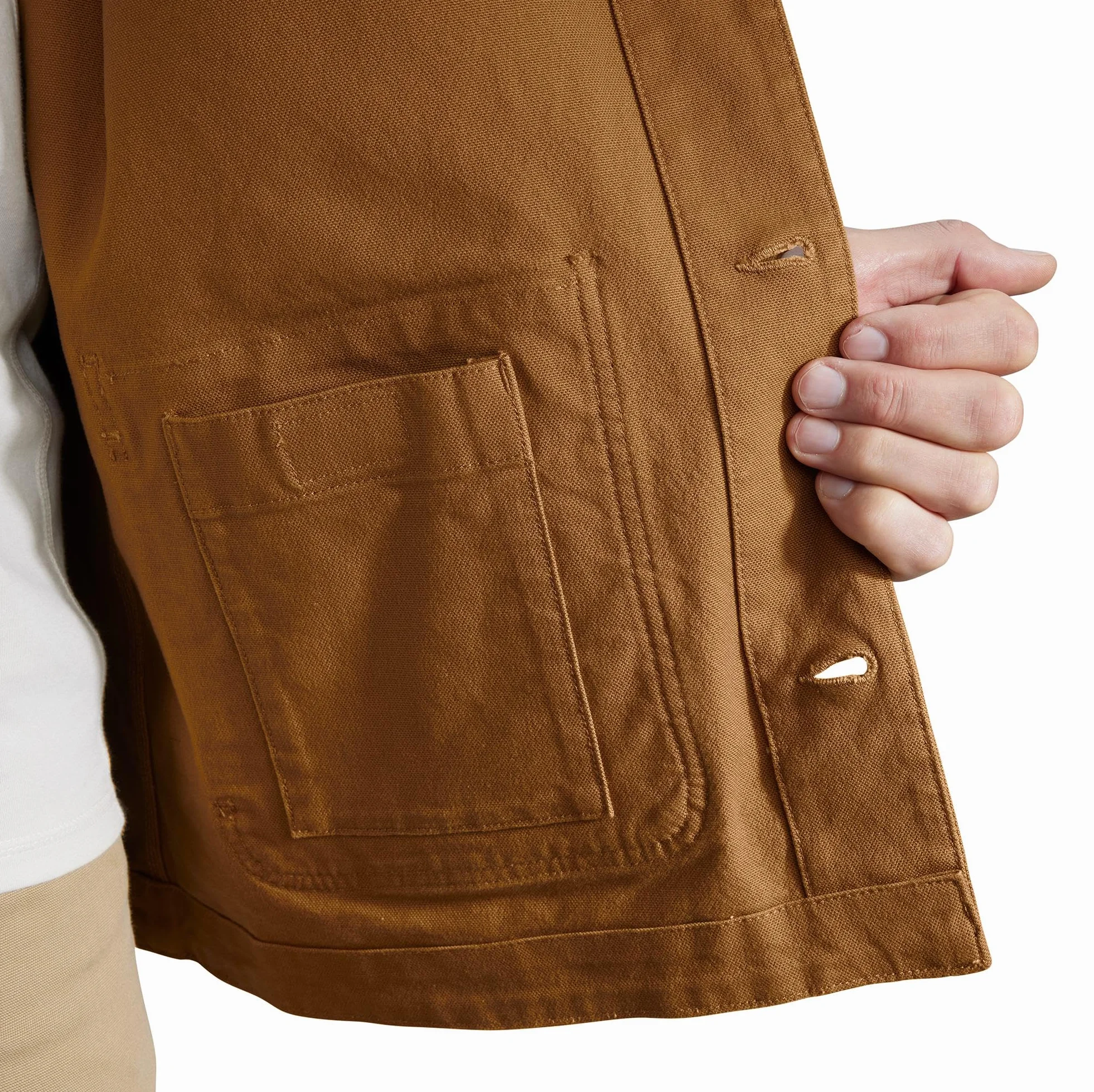 Carhartt Męski płaszcz 106675 Rugged Flex Duck Loose Fit Chore