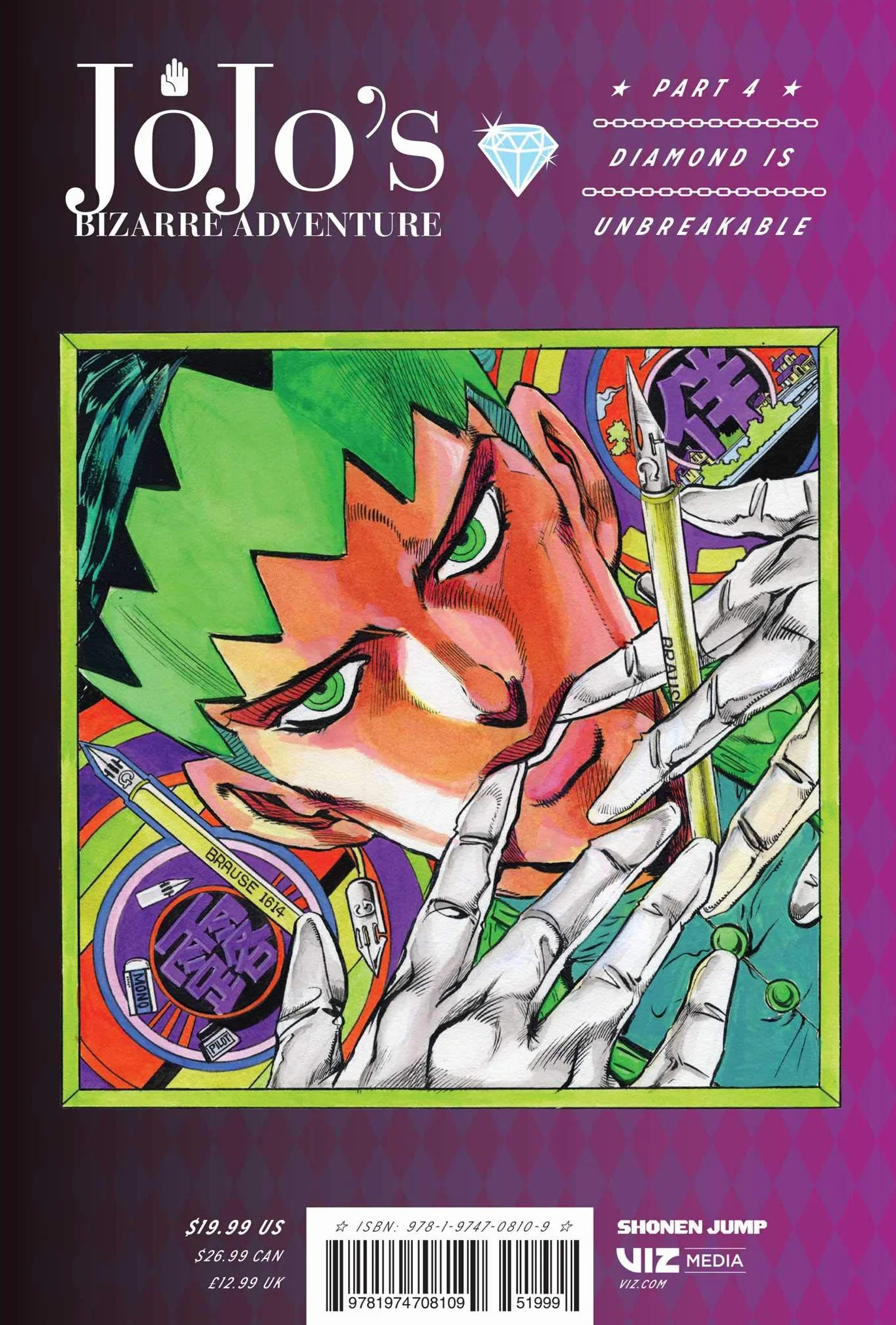 Jojo's Bizarre Adventure: Part 4--Diamond Is Unbreakable, Vol. 4: Volume 4