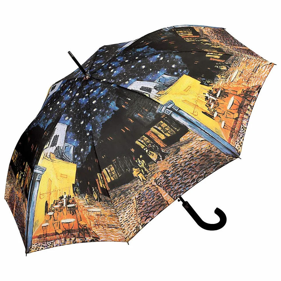 VON LILIENFELD Parasol automatyczny Vincent van Gogh nocna kawiarnia mężczyźni kobiety motyw