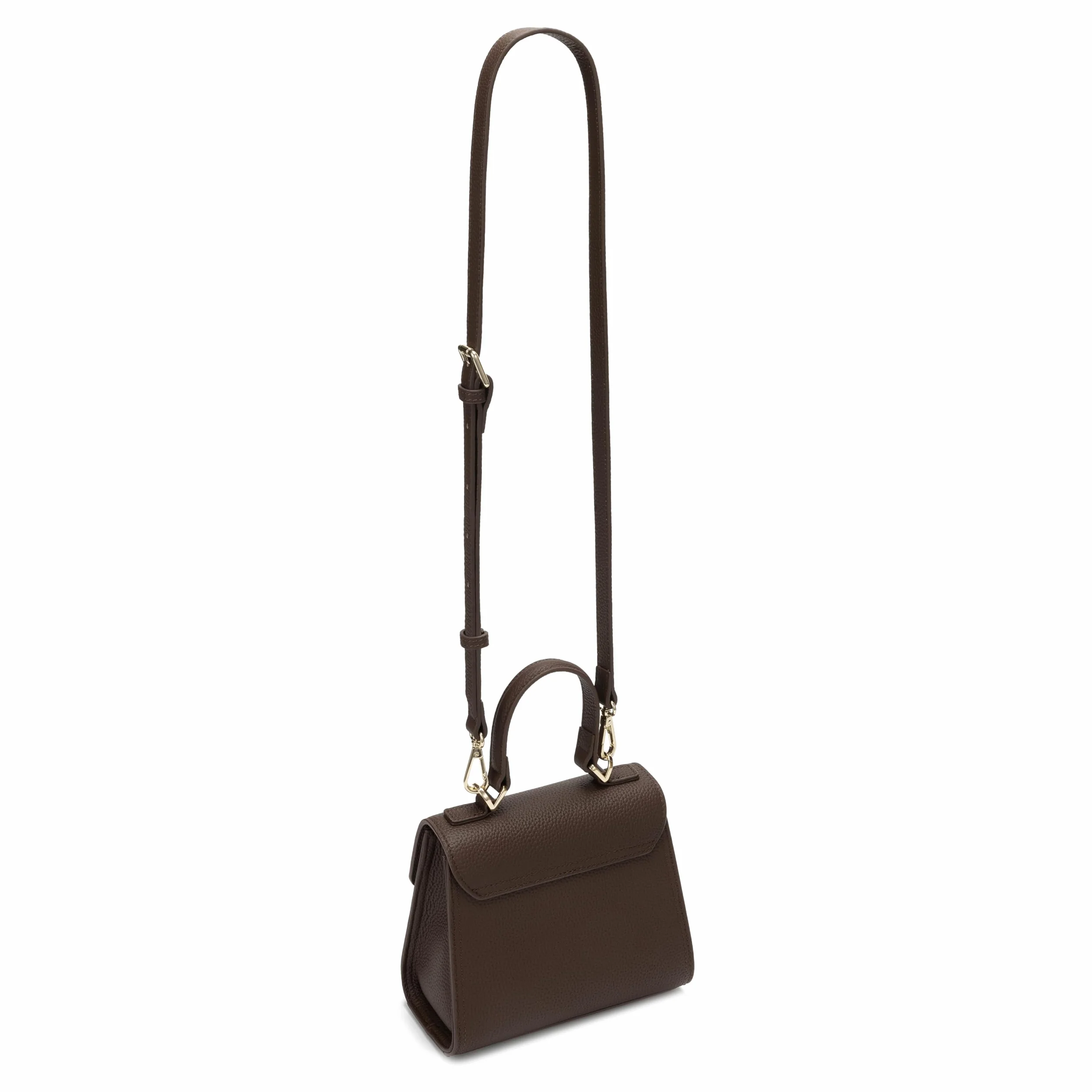 Carlheim, Kolekcja Skagen Genuine Leather Handbag, Chloe Genuine Leather Handbag (Brown), Brązowy, 70AA