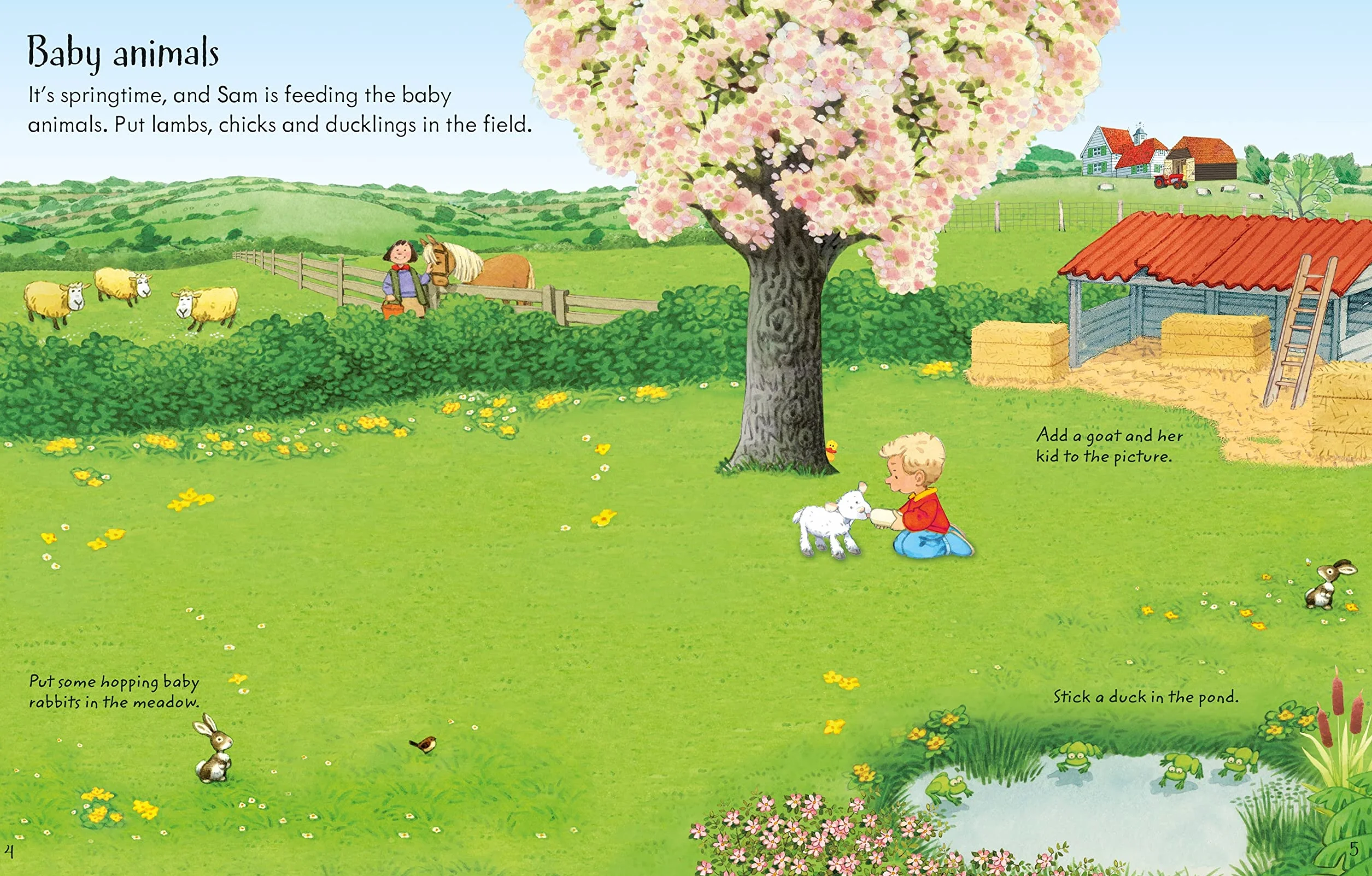 Poppy and Sam's Animals Sticker Book (Farmyard Tales Poppy and Sam): 1