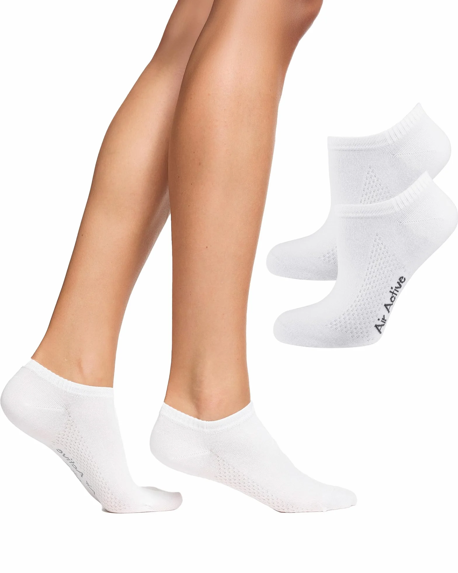 Nur Die Sneakersy Kobiety Bambus Sneaker Socke 2er Pack Damen Kaum Sichtbar Bambussocken Weich