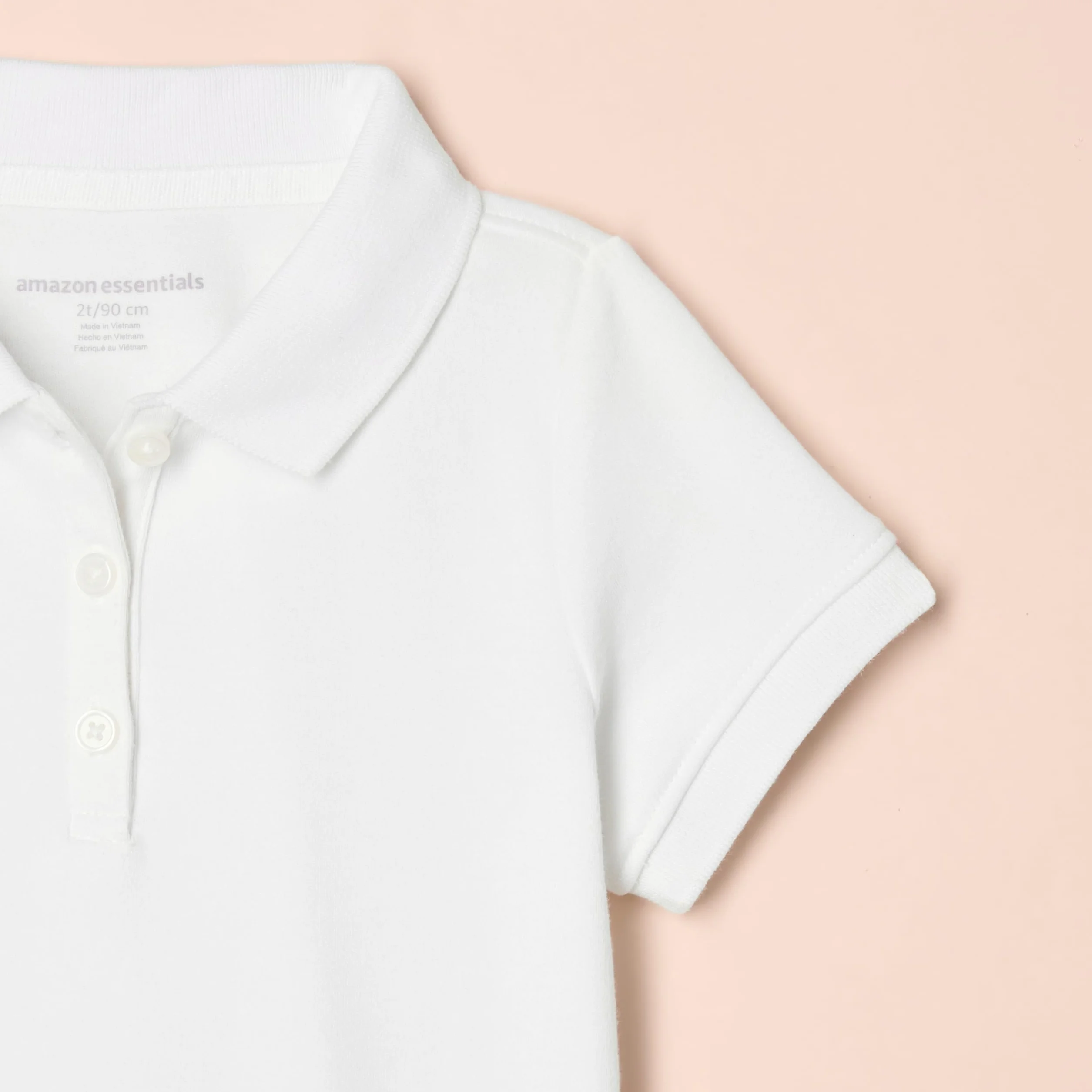 Amazon Essentials Dziewczęca koszulka polo z krótkim rękawem, 5 sztuk
