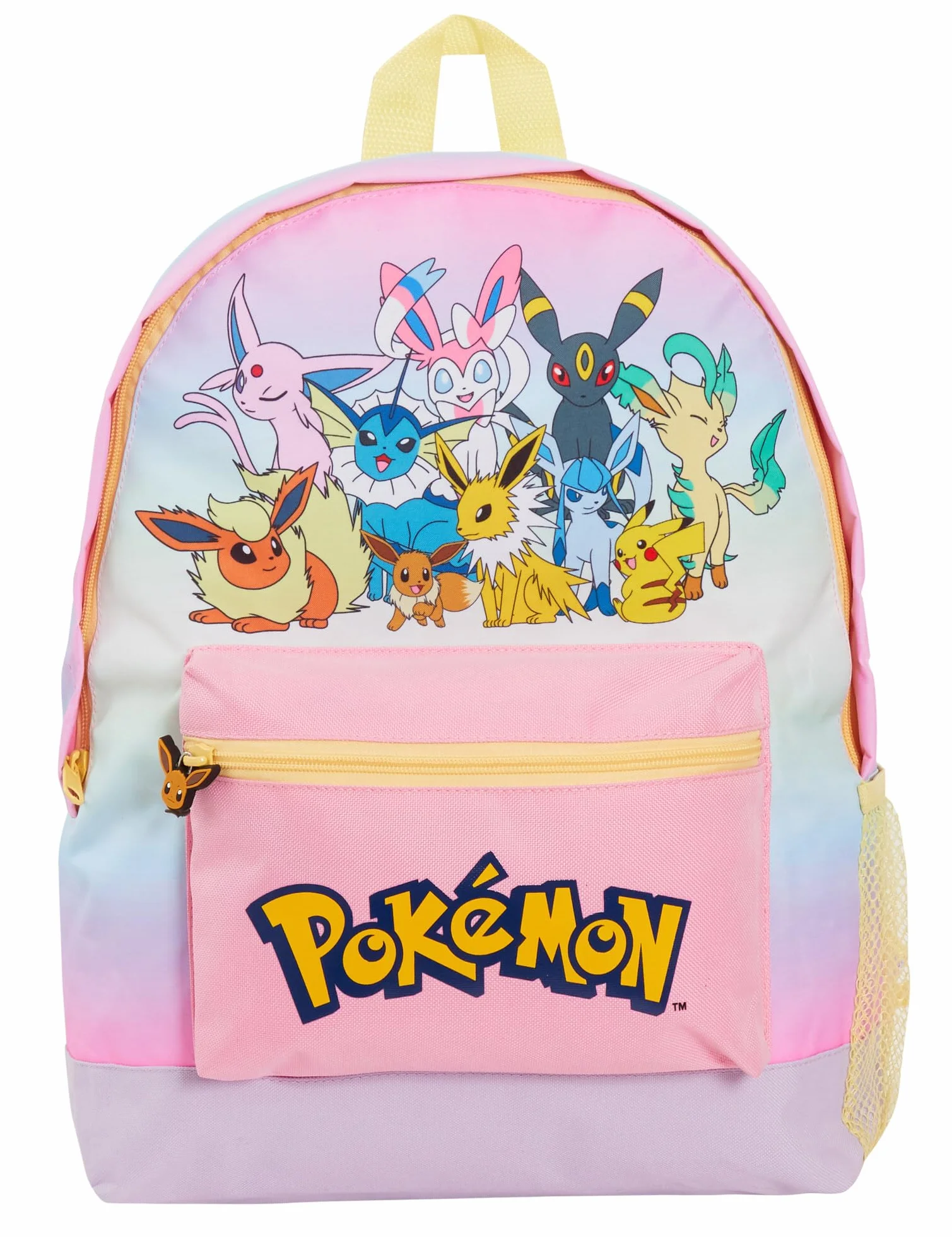 Dziewczęcy plecak Pokemon Eevee torba oficjalna Eeveelutions Pokemon Go School Travel torba na lunch plecak