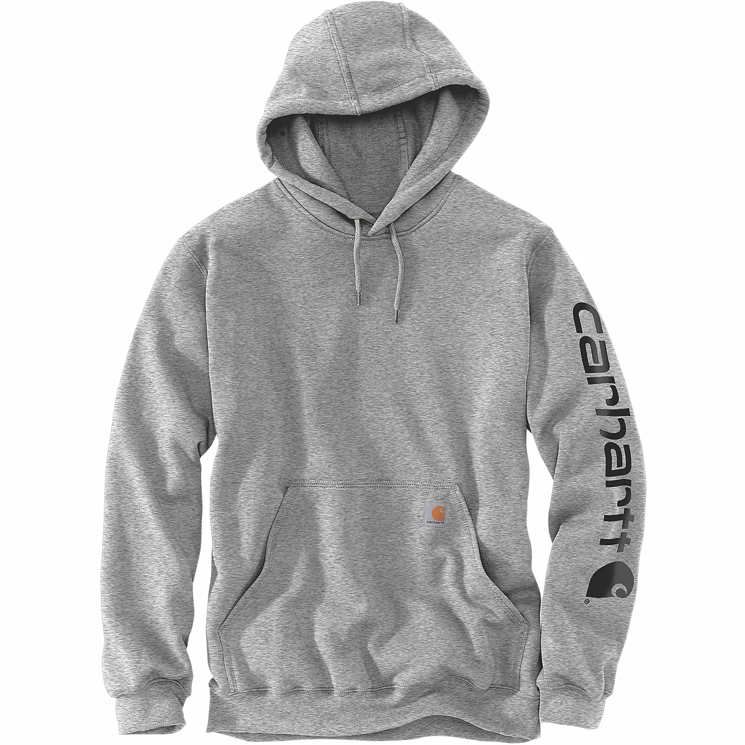 Carhartt Męska bluza z nadrukiem z logo średniej wagi