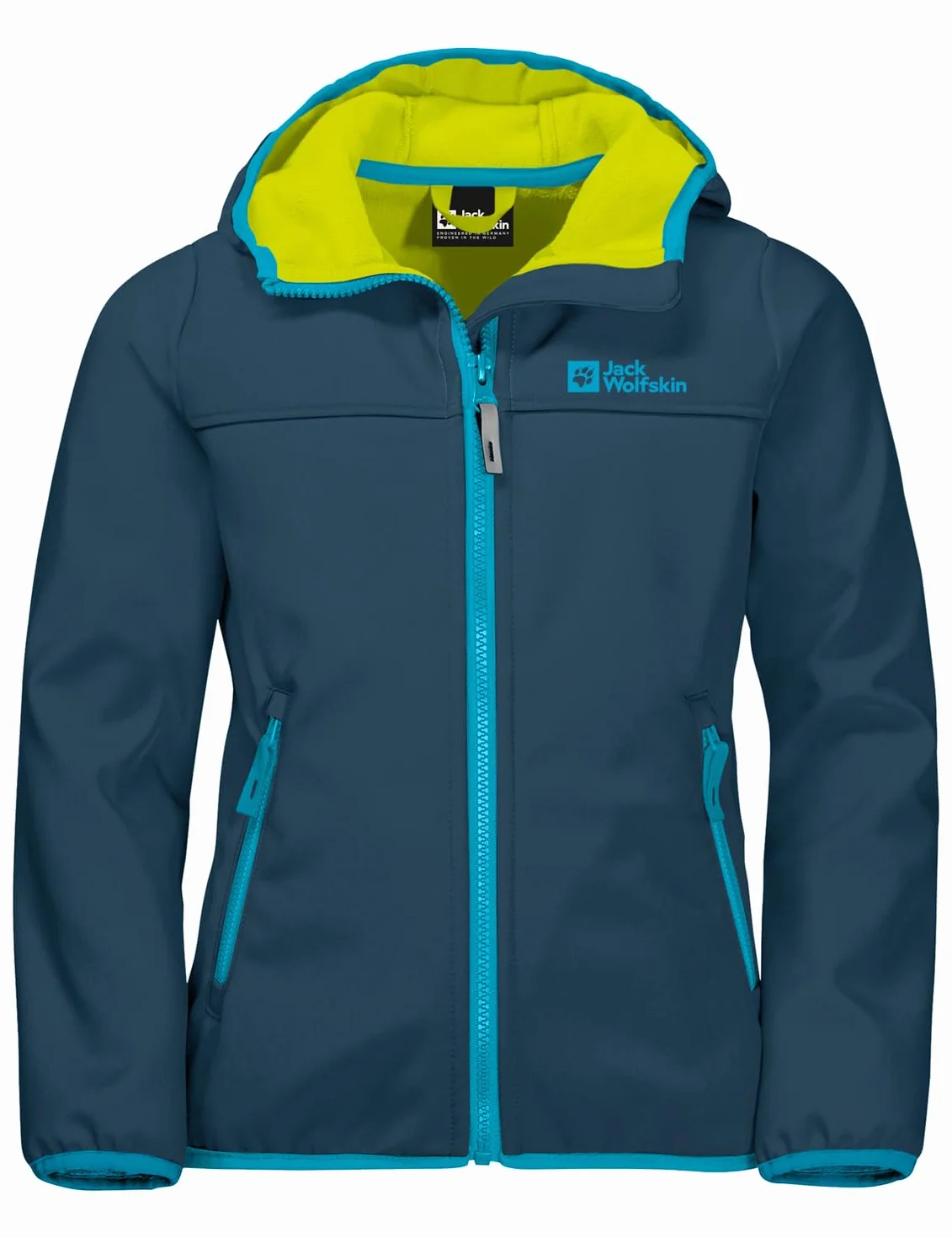 Jack Wolfskin Kurtka softshell Uniseks Fourwinds Jacket Kids