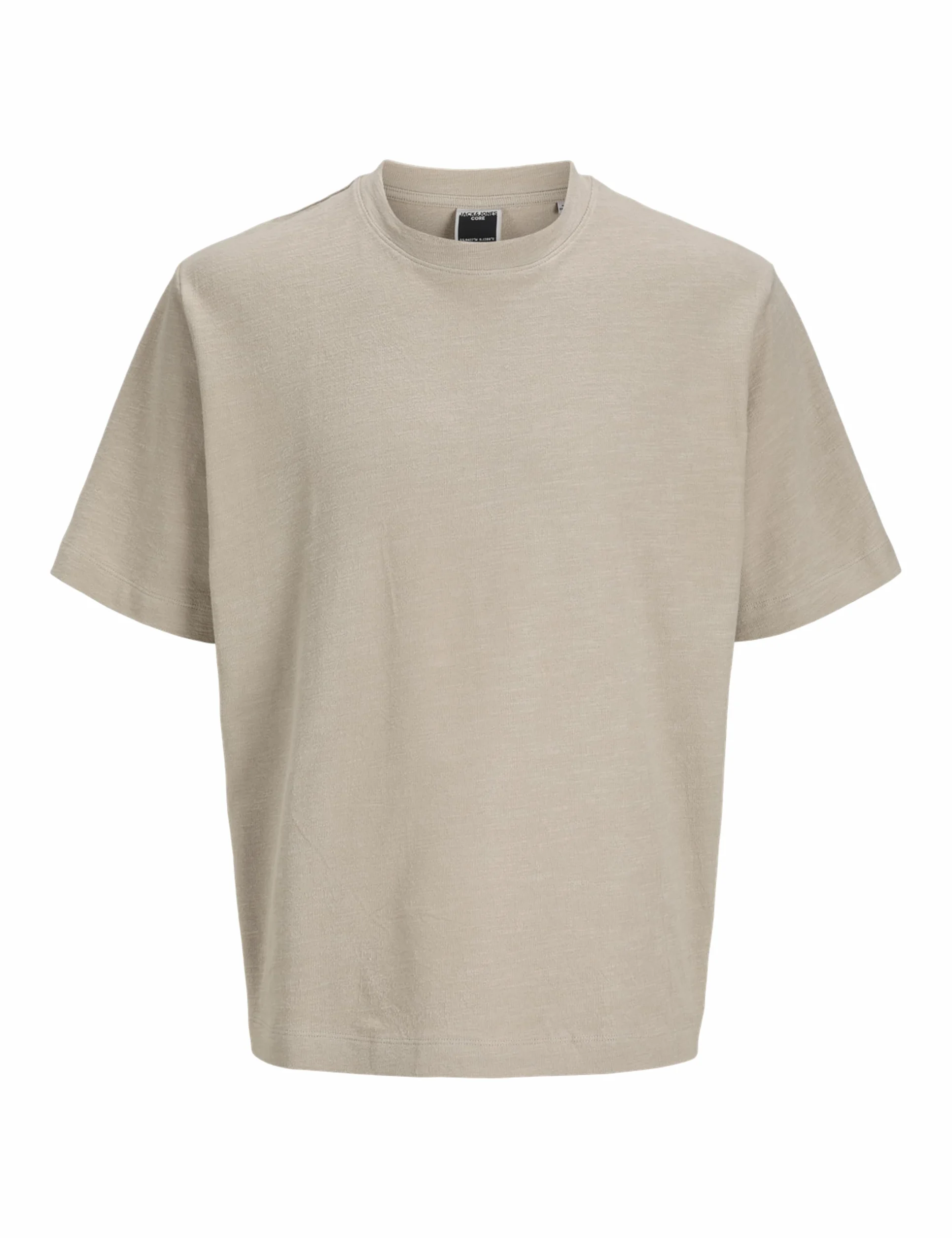 Jack & Jones Jcolido Design Fabric Tee SS Crew Neck, Czysty kaszmir., M