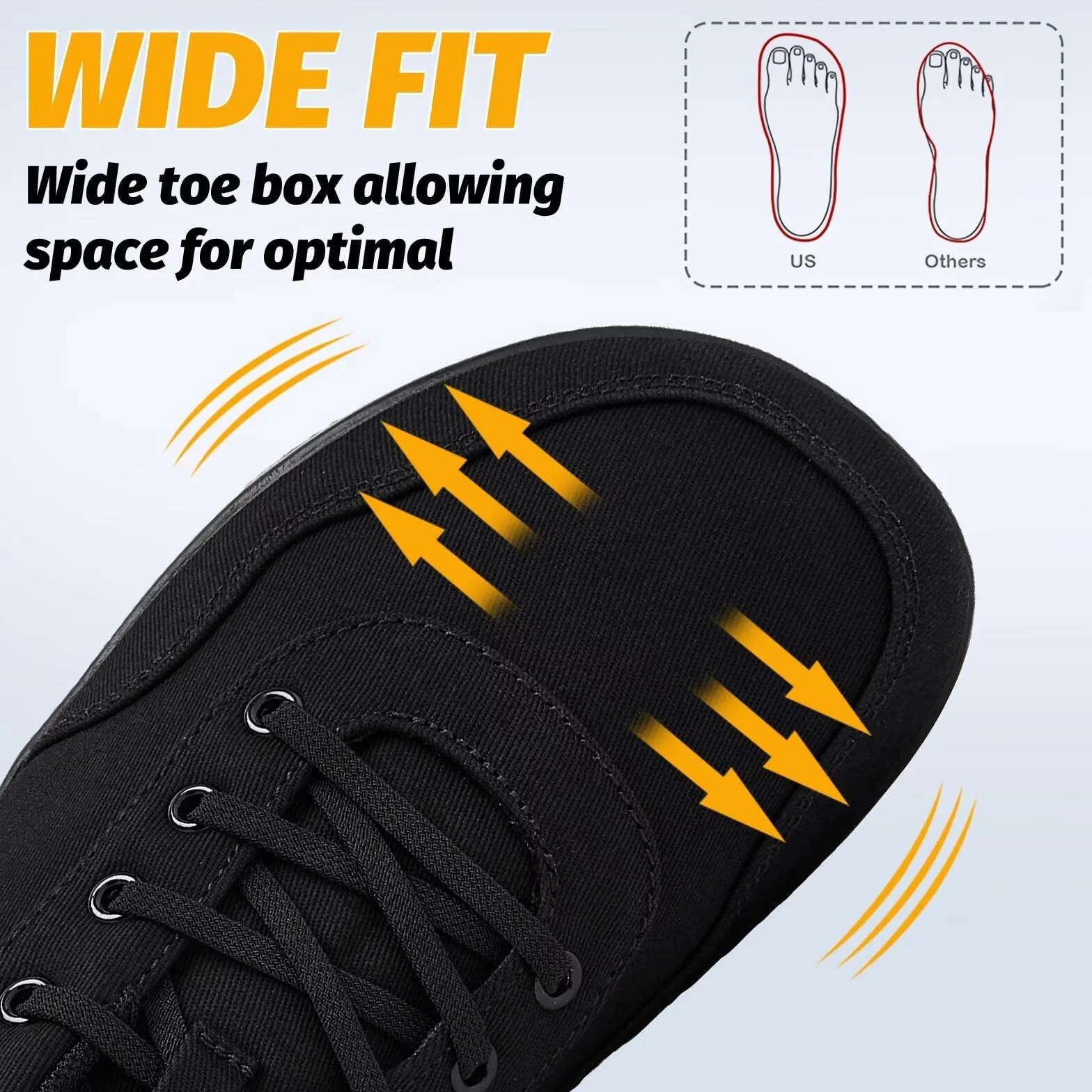 HOBIBEAR Unisex szerokie buty do chodzenia boso, bez użycia rąk, buty wsuwane, dla kobiet i mężczyzn, minimalistyczne buty outdoorowe, do biegania w terenie, do biegania i chodzenia