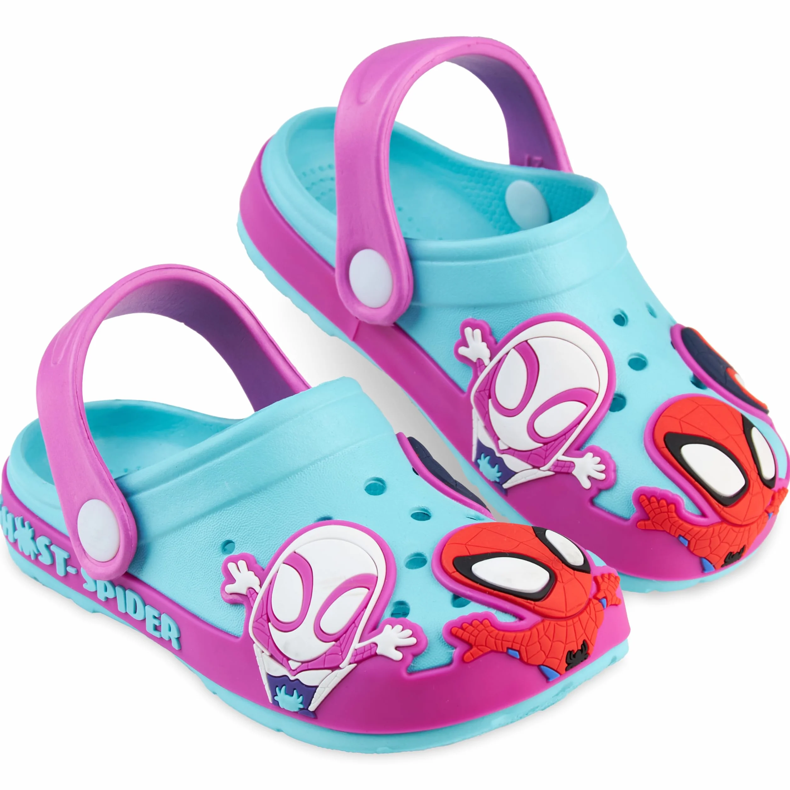 Get Trend Hello Kitty | Pat Patrol | Spidey i jej przyjaciele chodaki dziecięce, chodaki ogrodowe, antypoślizgowa podeszwa i pasek, kapcie dziecięce