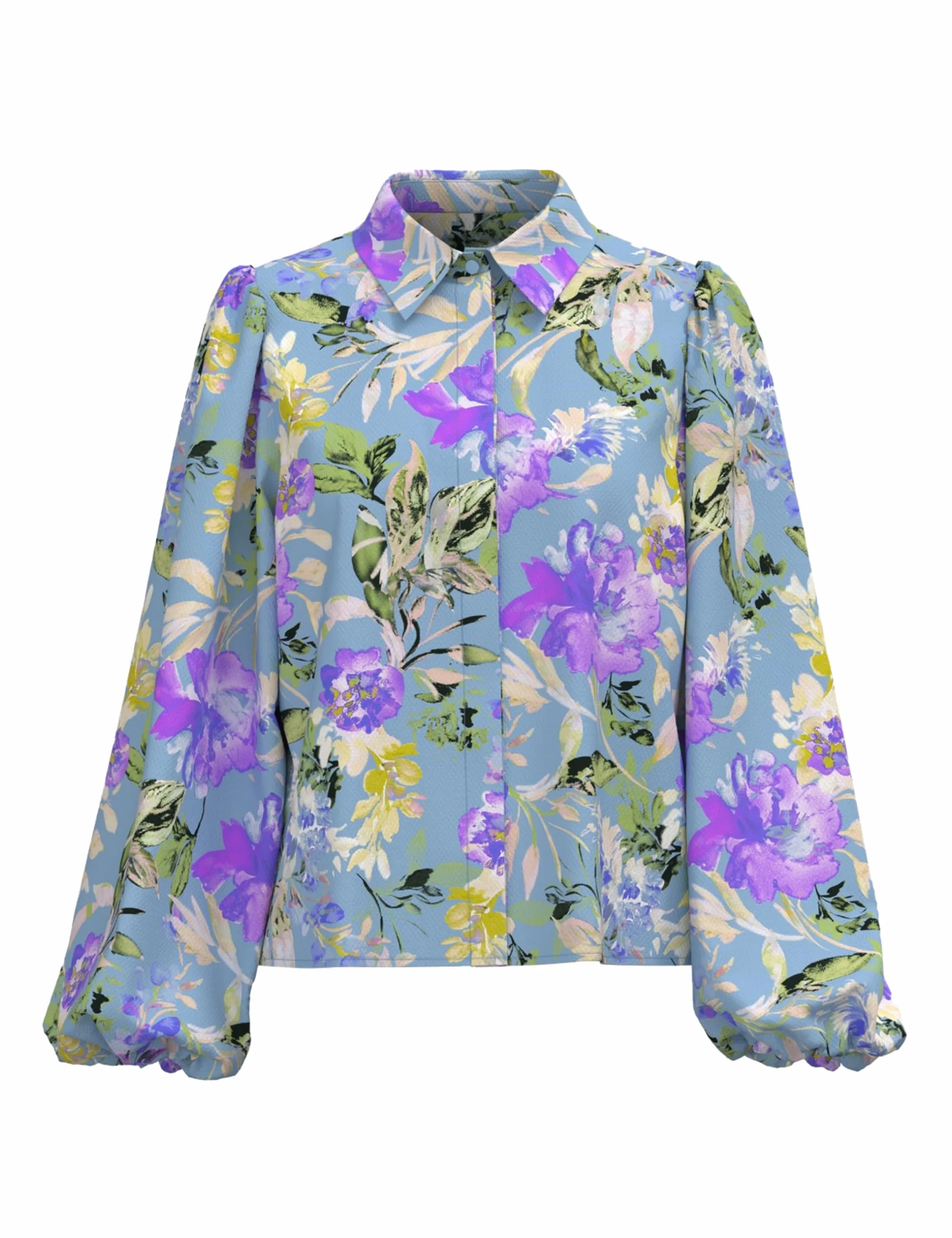 Yas asina Ls Shirt S. Noos, Clear Sky, 38