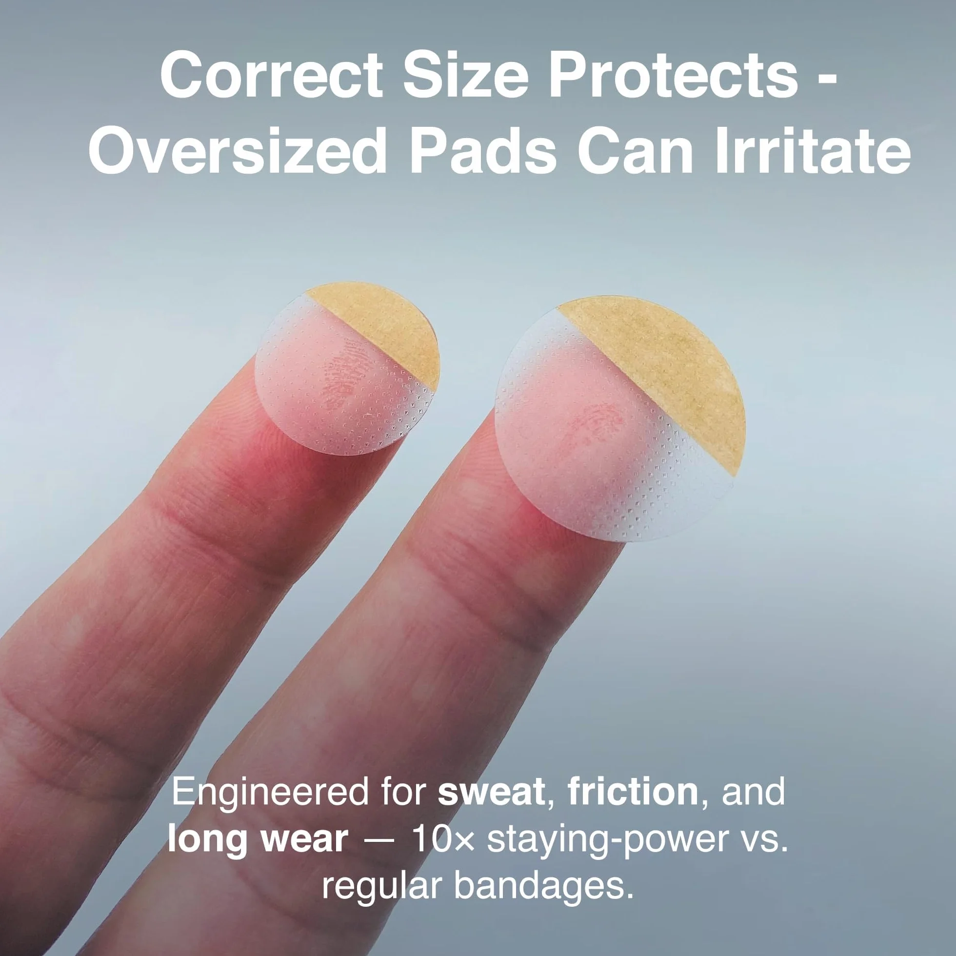 NipEaze (Extra - 12 par - oryginalny przezroczysty ochraniacz na brodawki, zapobieganie otarciom sutków, sprzęt do biegania Ultra-Marathon