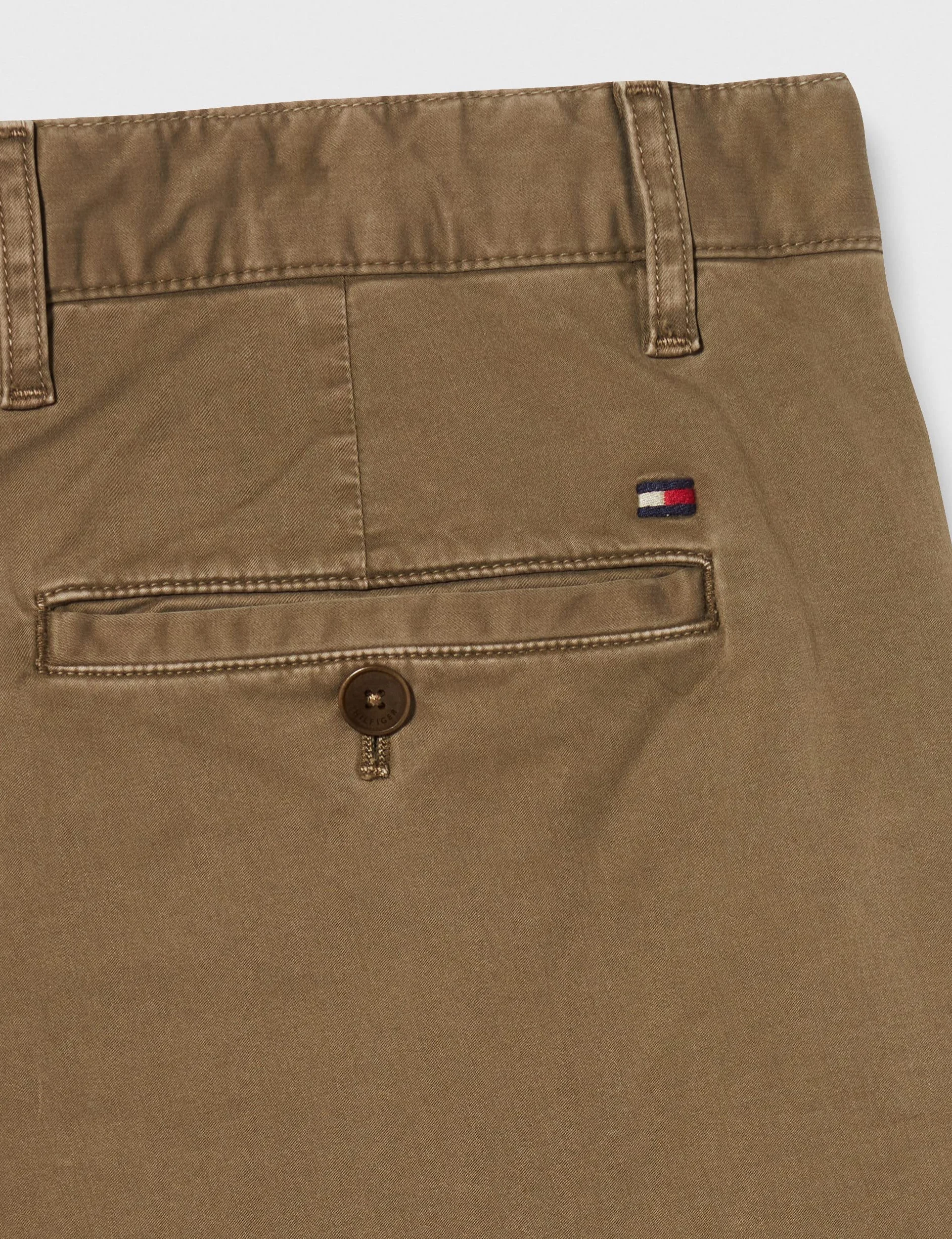 Tommy Hilfiger Bleecker Th Flex Satin Gmd Spodnie tkane Mężczyźni