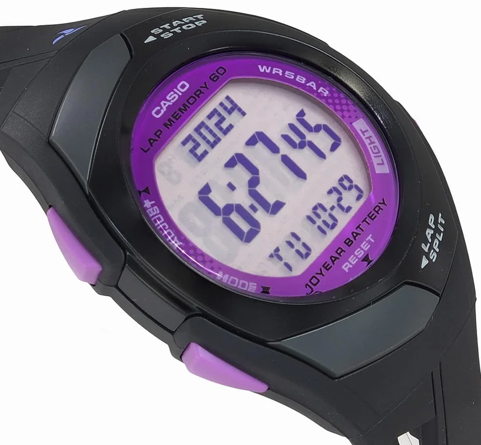 Żywiczny zegarek unisex Casio Collection STR-300-1CEG