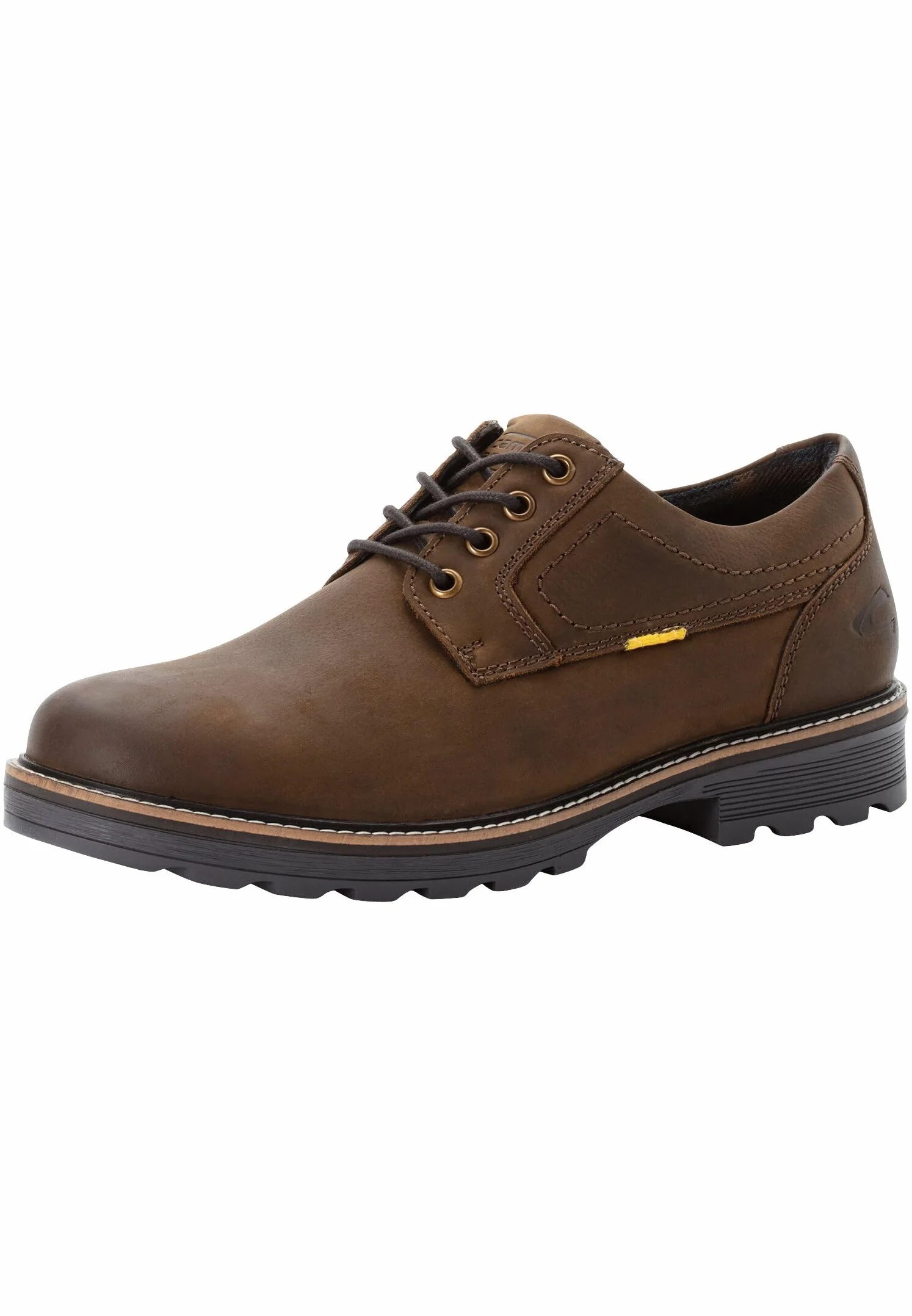 camel active Flow Oxford męskie buty sznurowane z prawdziwej skóry