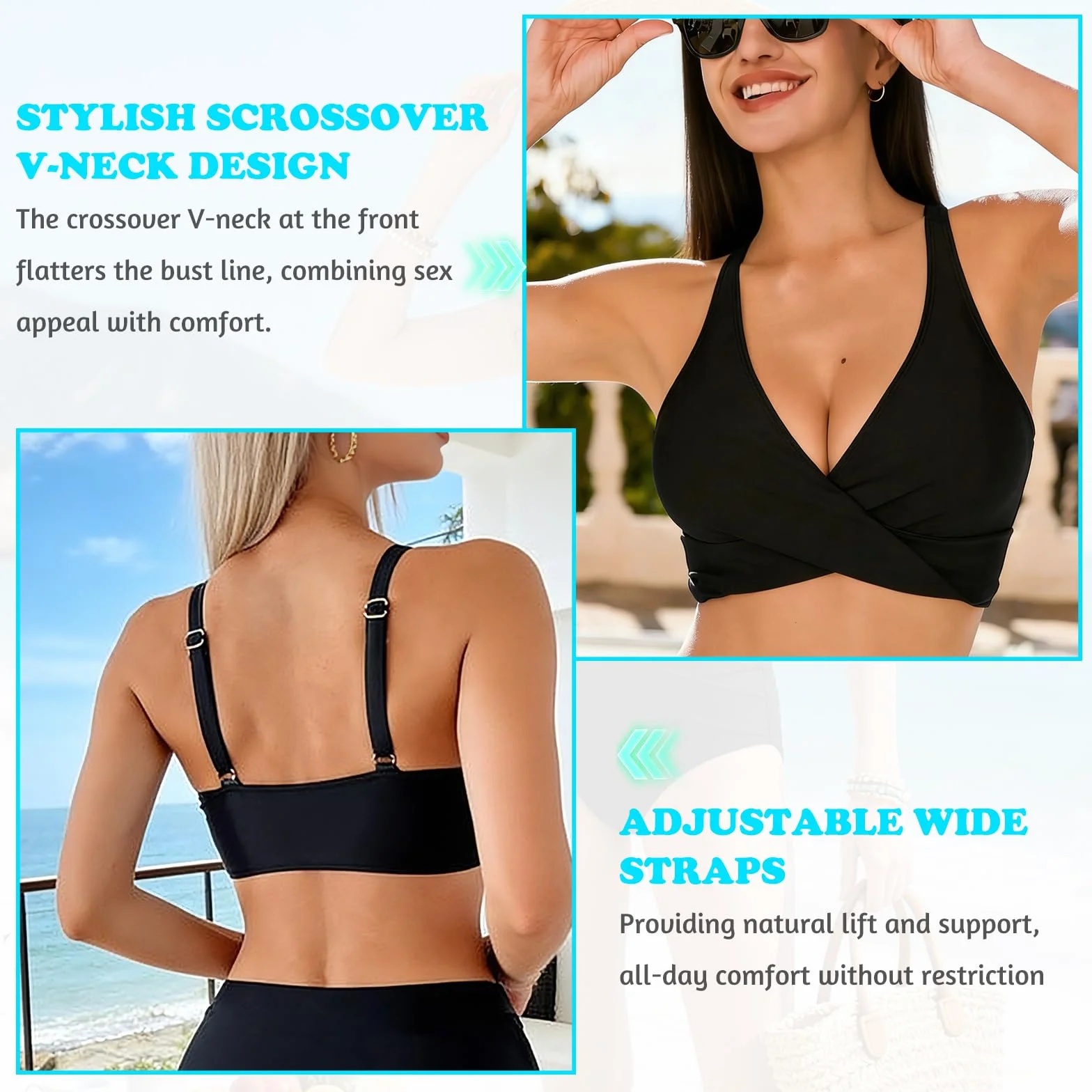 TOGETDREAM Bikini z wysokim stanem