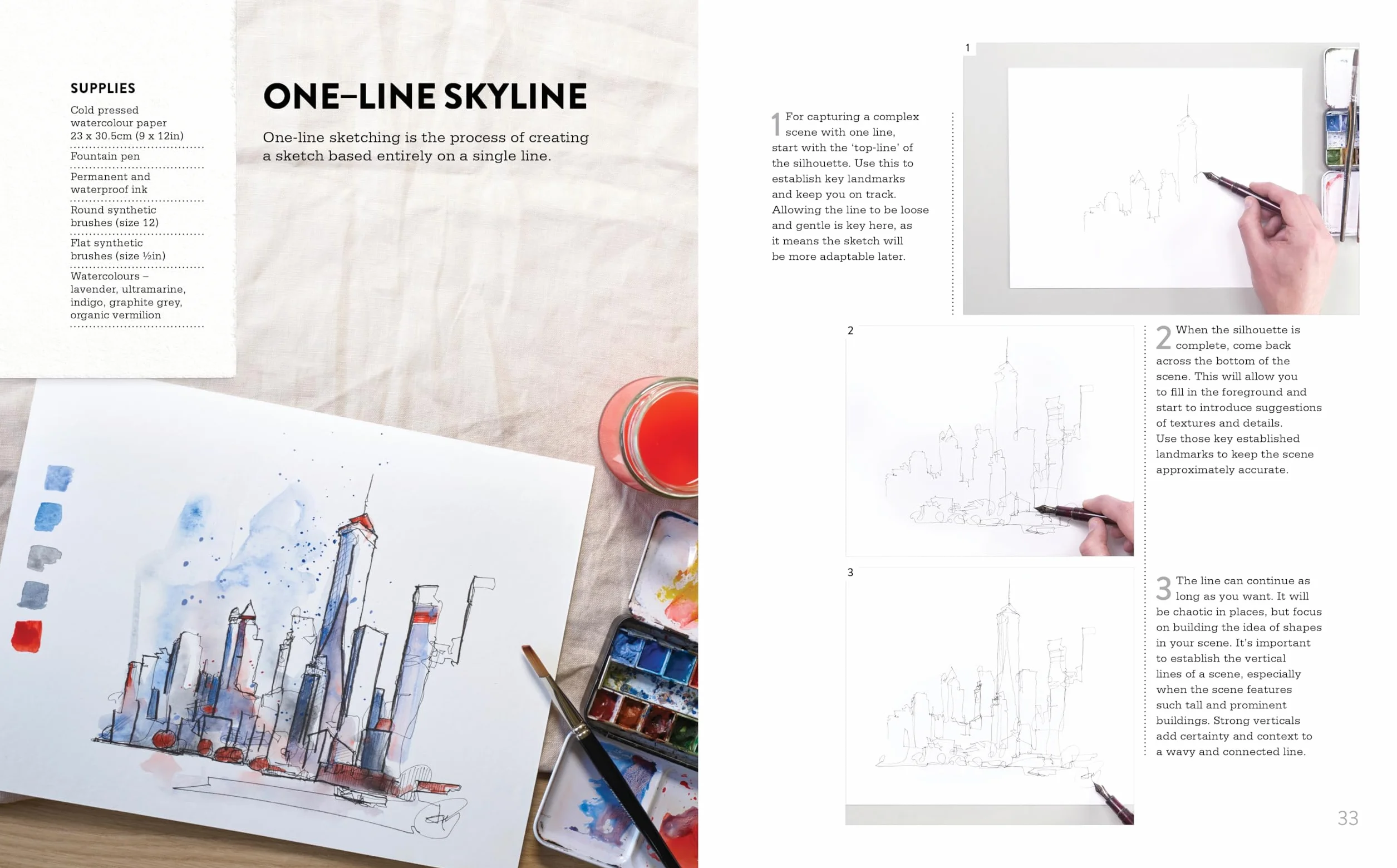 Sketching in the City: Tools and Techniques for the Urban Artist