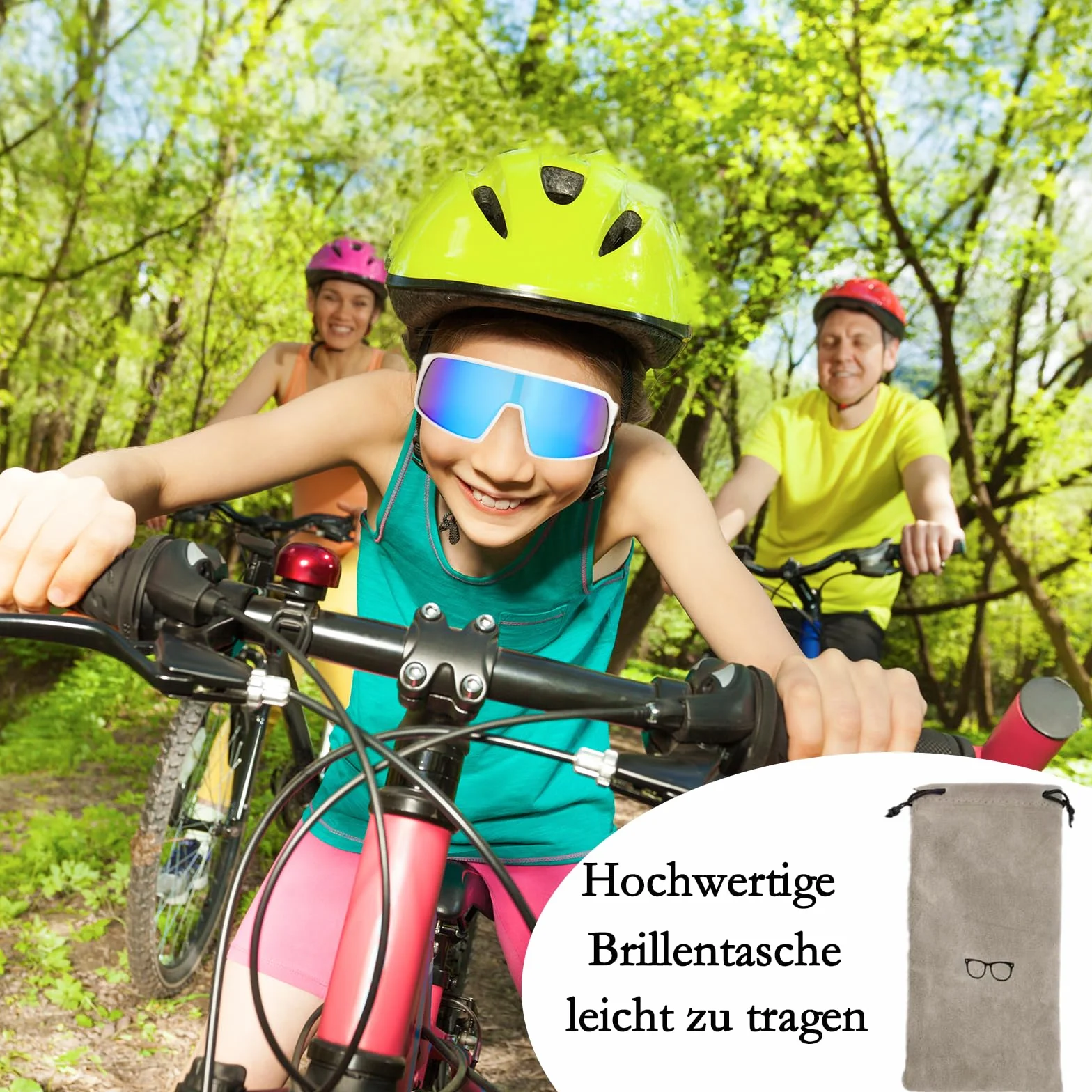 Dziecięce okulary przeciwsłoneczne, okulary ochronne UV400 dla dzieci, spolaryzowane okulary rowerowe dla młodych chłopców, dziewcząt, sportów na świeżym powietrzu