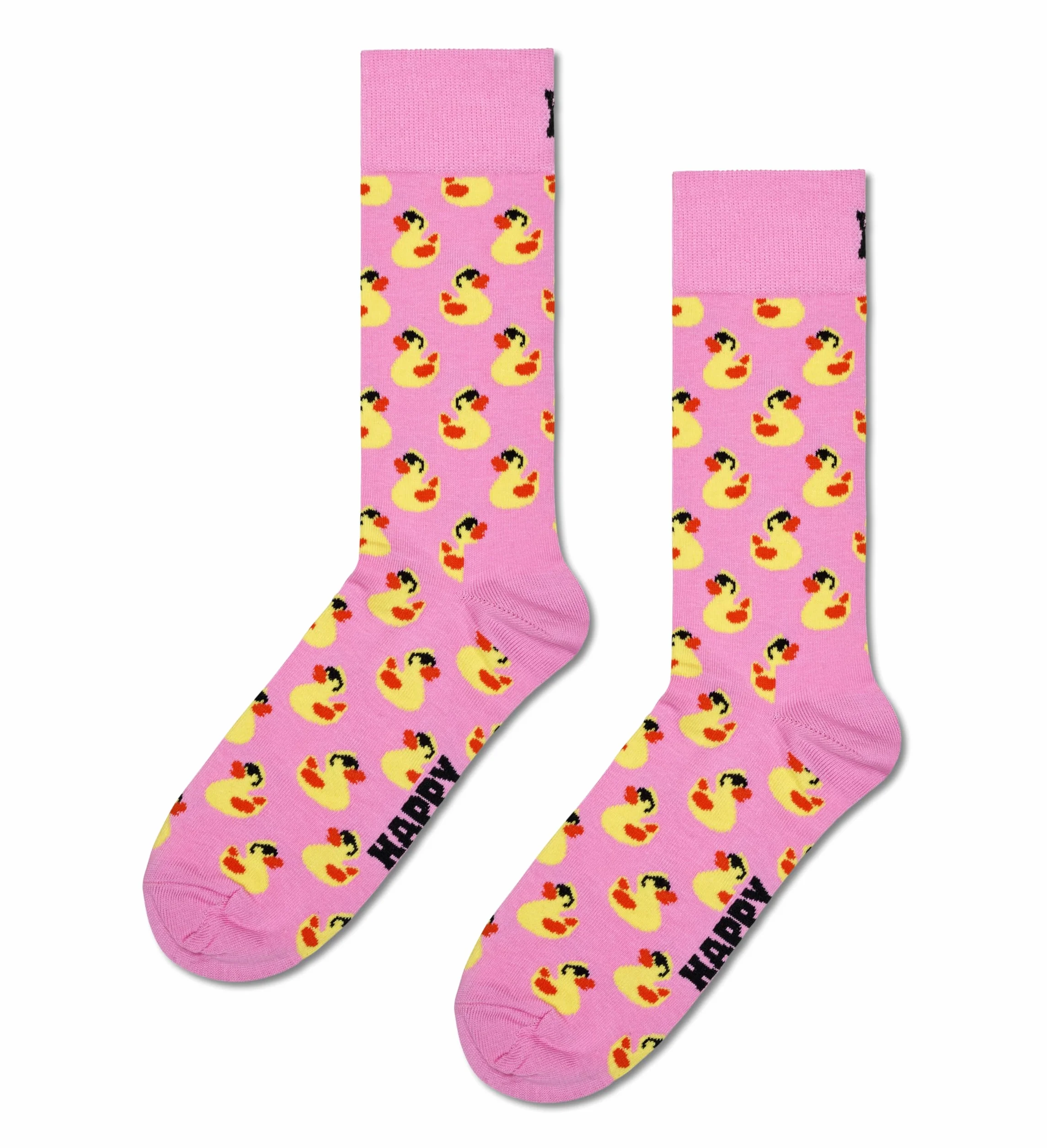 Happy Socks 3-pak gumowych skarpet z kaczką zestaw upominkowy skarpety dla załogi rozmiar 36-40, NIEBIESKI, 36-40