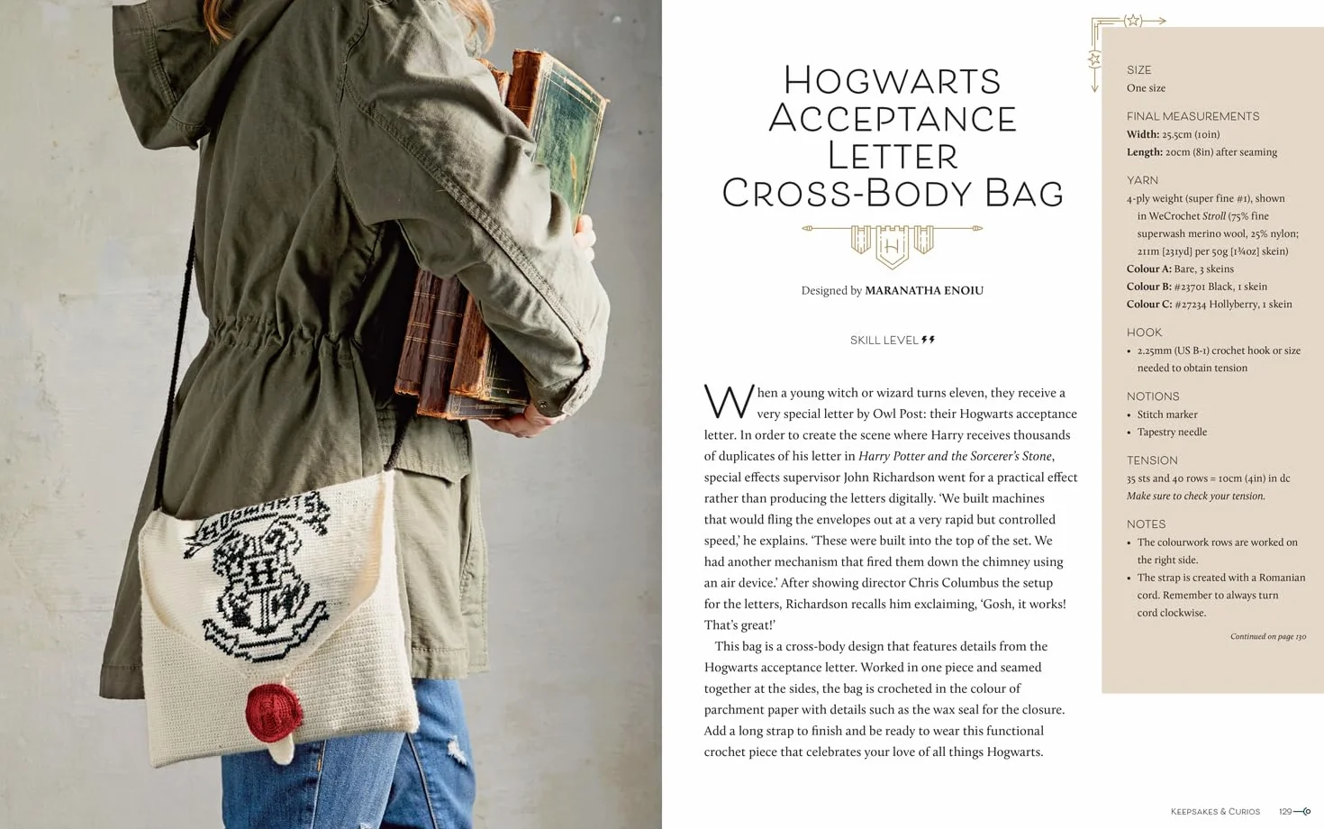 Harry Potter: Crochet Wizardry: The ultimate crochet guide with Harry Potter-inspired patterns for all crafters