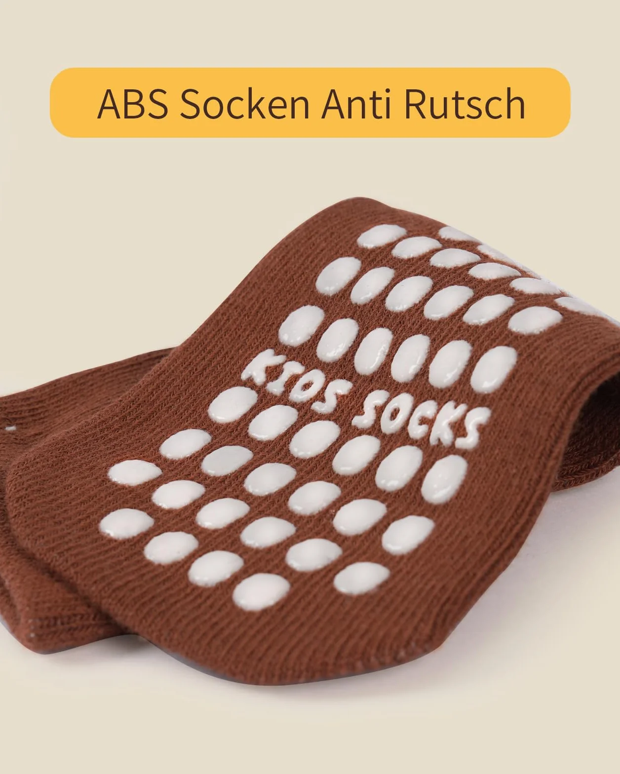 Kyopp 5/10 par skarpetek niemowlęcych ABS antypoślizgowe skarpety z motywami zwierzęcymi stoperami bawełna Crew Socks