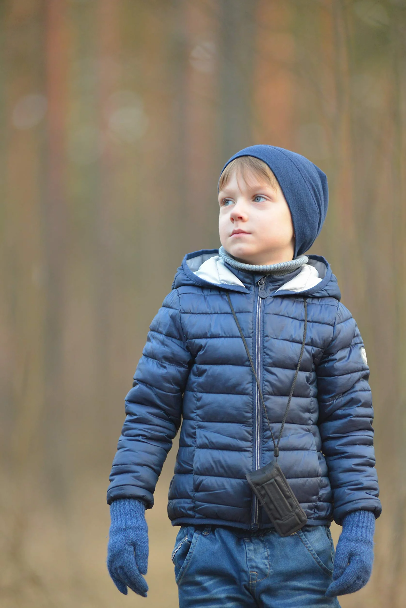 Engel naturalna, dziecięca czapka dwuwarstwowa, 70% wełna (kbT), 30% jedwab