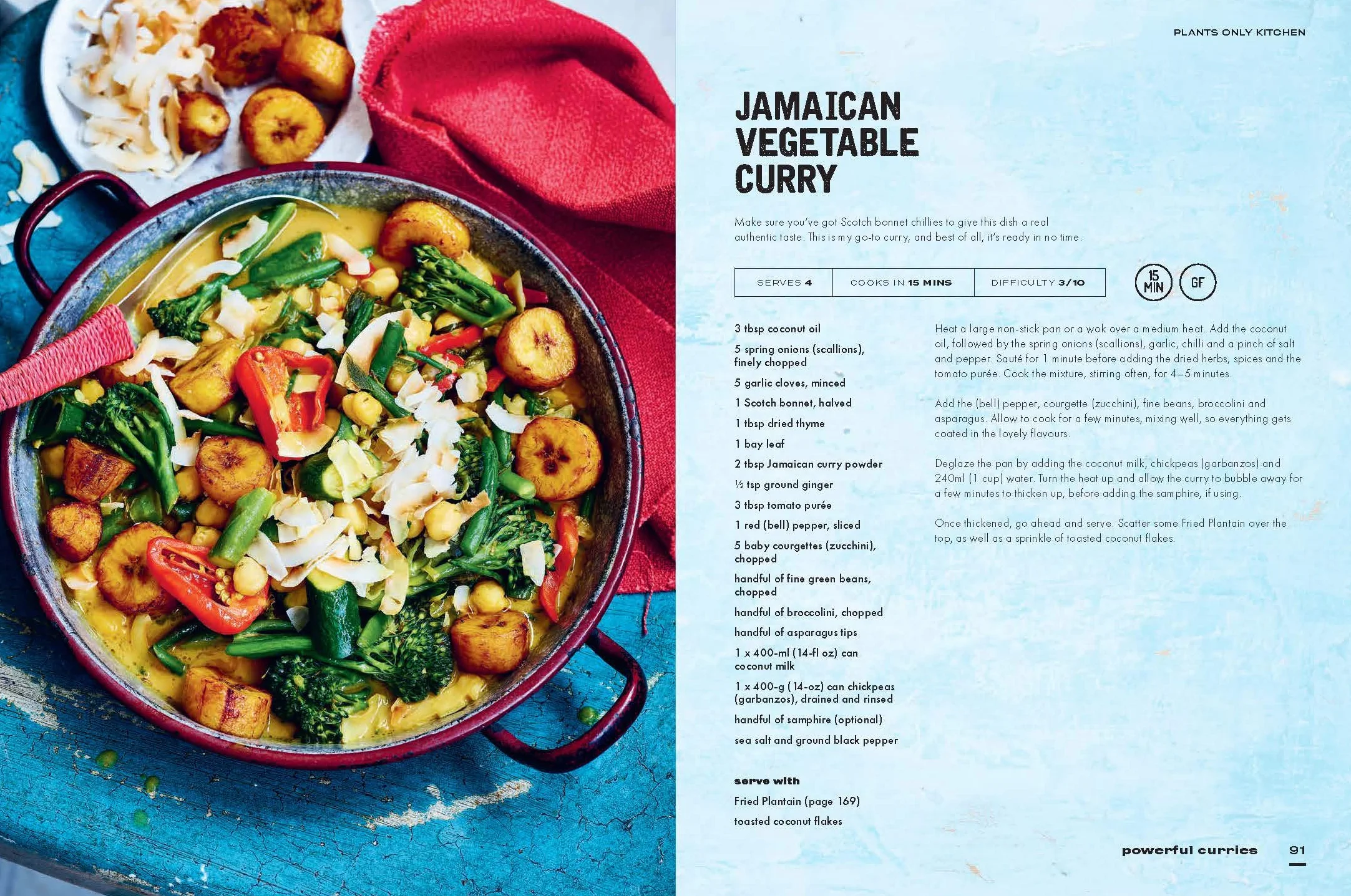 Plants-Only Kitchen: Over 70 Delicious, Super-Simple, Powerful and Protein-Packed Recipes for Busy People