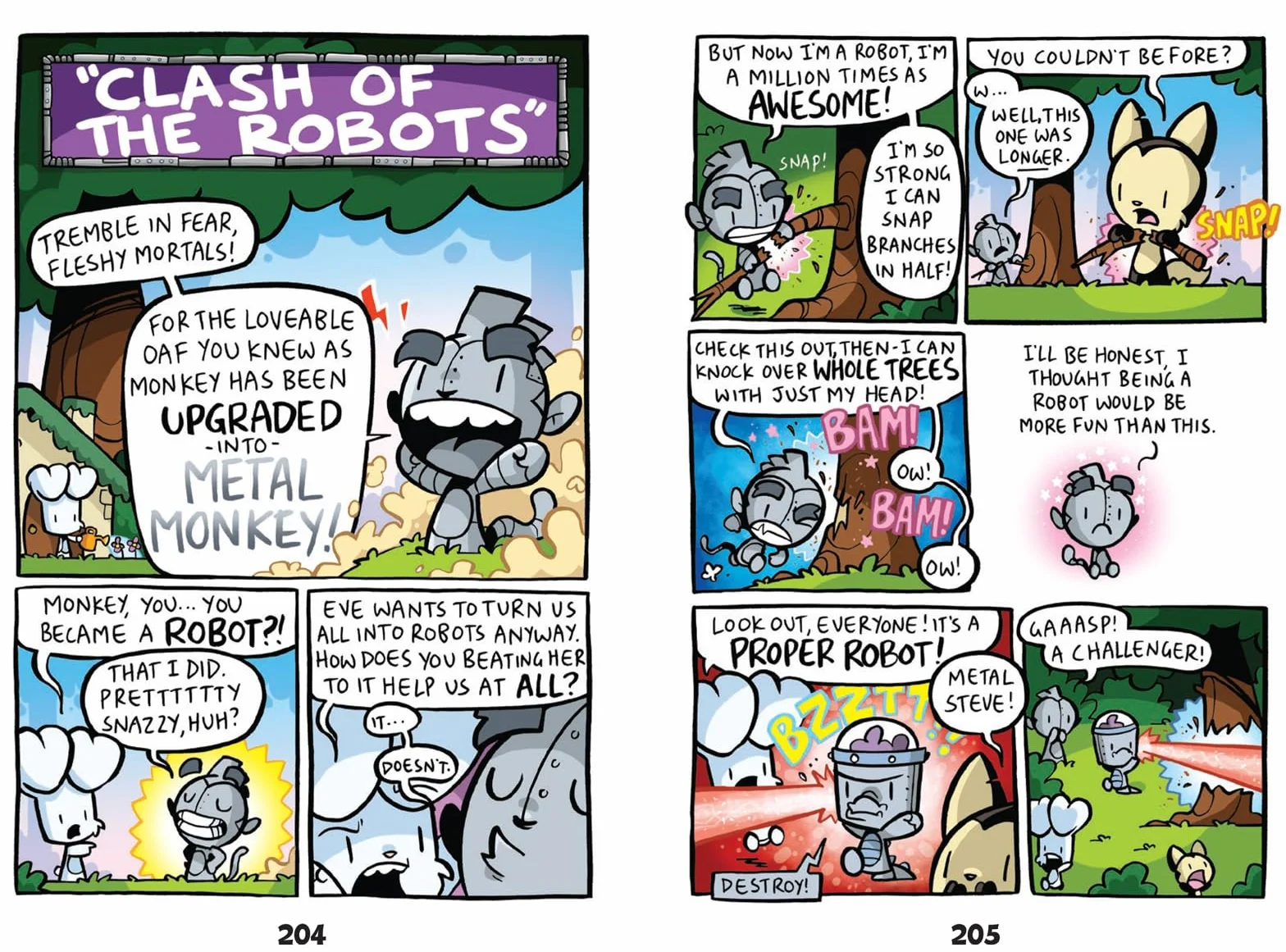 Bunny vs Monkey: Machine Mayhem (a Phoenix Comic Book, from the multi-million-selling creative genius Jamie Smart)