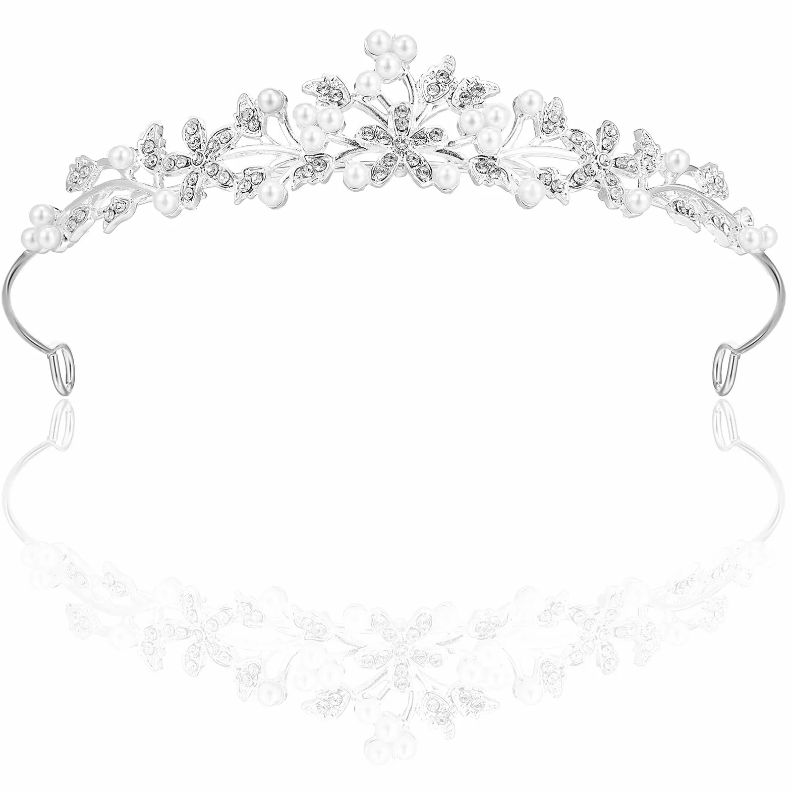 Kryształowa tiara, korona dla kobiet, kryształ górski, dla panny młodej, opaska na czoło, korona, wesele, nakrycie głowy dla królowej, panny młodej, na urodziny, wesele, konkurs, Halloween