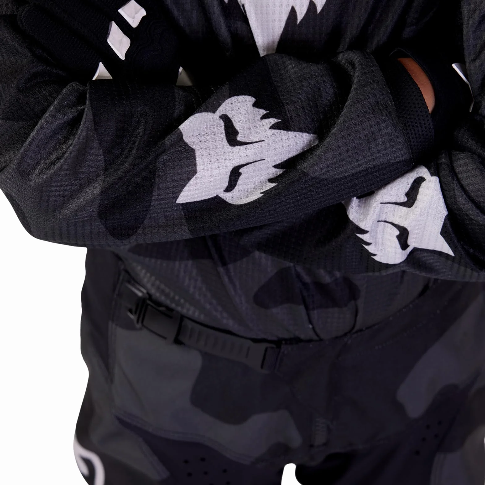 FOX Racing BLUFFOX Junior 180 BNKR Black Camo YXL, bluza unisex dla dorosłych, XL