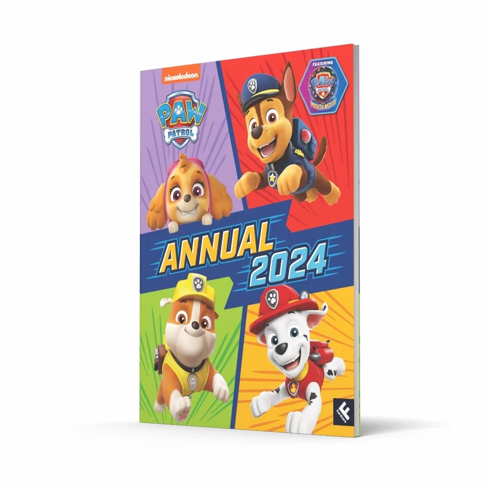 Paw Patrol Annual 2024: Brand-New Illustrated Gift Annual for Children, perfect for fans of the hit Nickelodeon TV show aged 2, 3, 4, 5 years