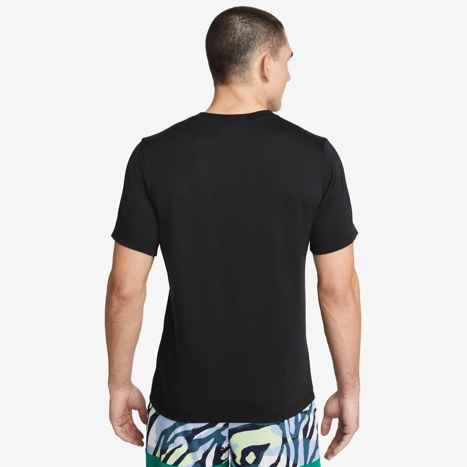 Nike Mężczyźni Team Club 20 Tee CW6936 Koszulka, Czarny/Biały, S