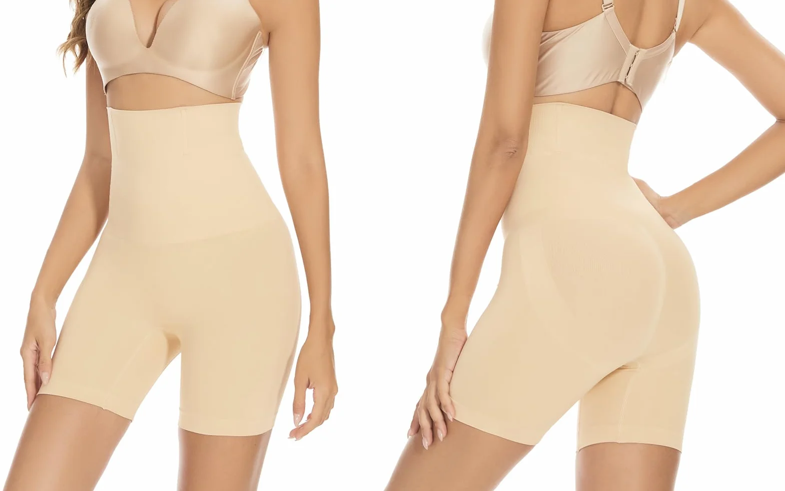 KSKshape Bielizna modelująca brzuch z wysokim stanem bielizna wyszczuplająca uda dla kobiet