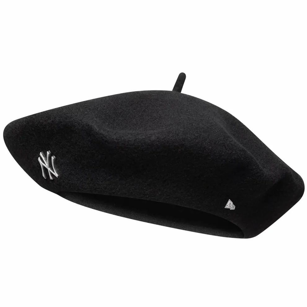 New Era MLB Pin Wool Czapka z daszkiem New York Yankees, kolor czarny